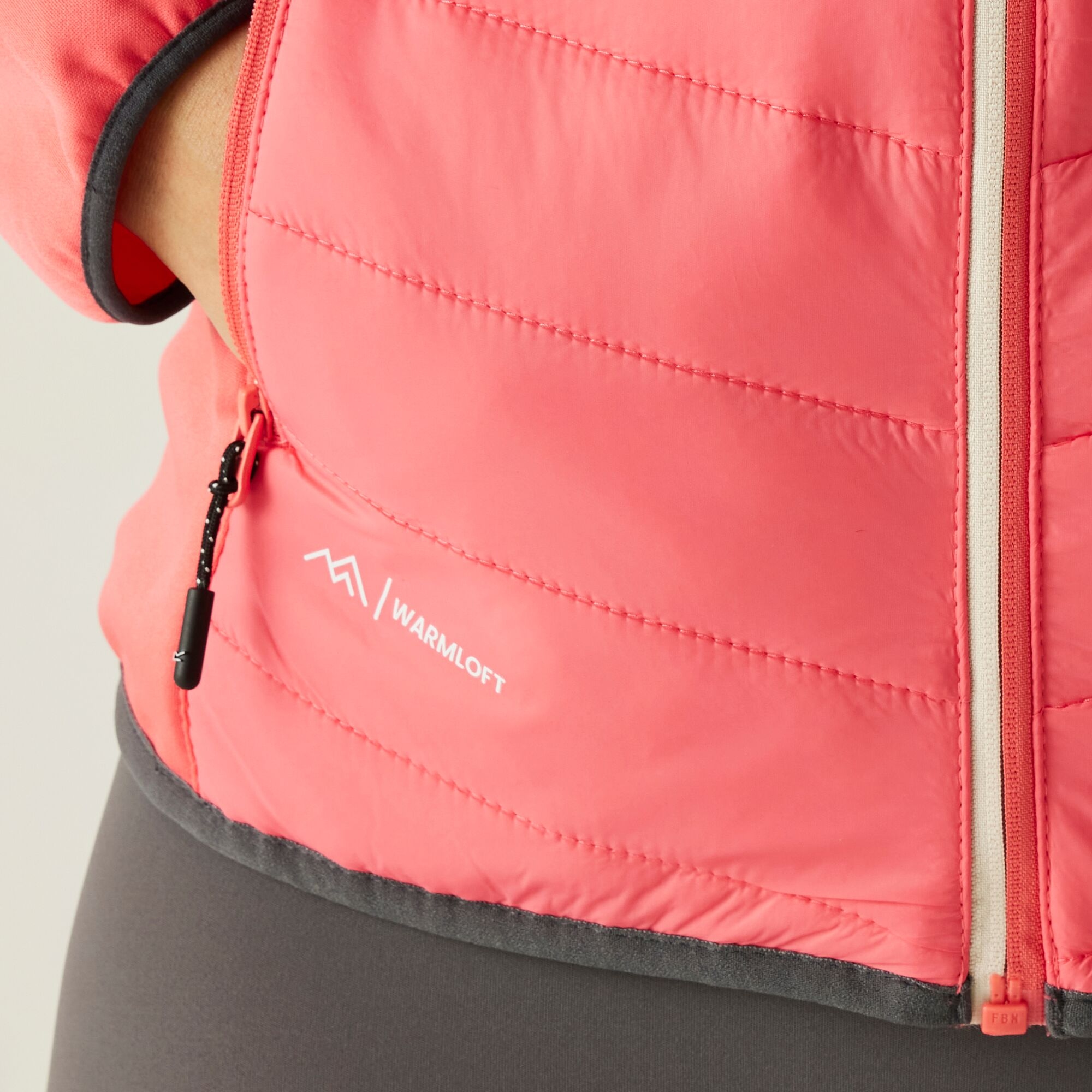 Women's Andreson VIII Hybrid Jacket | Peach Bloom Seal Grey