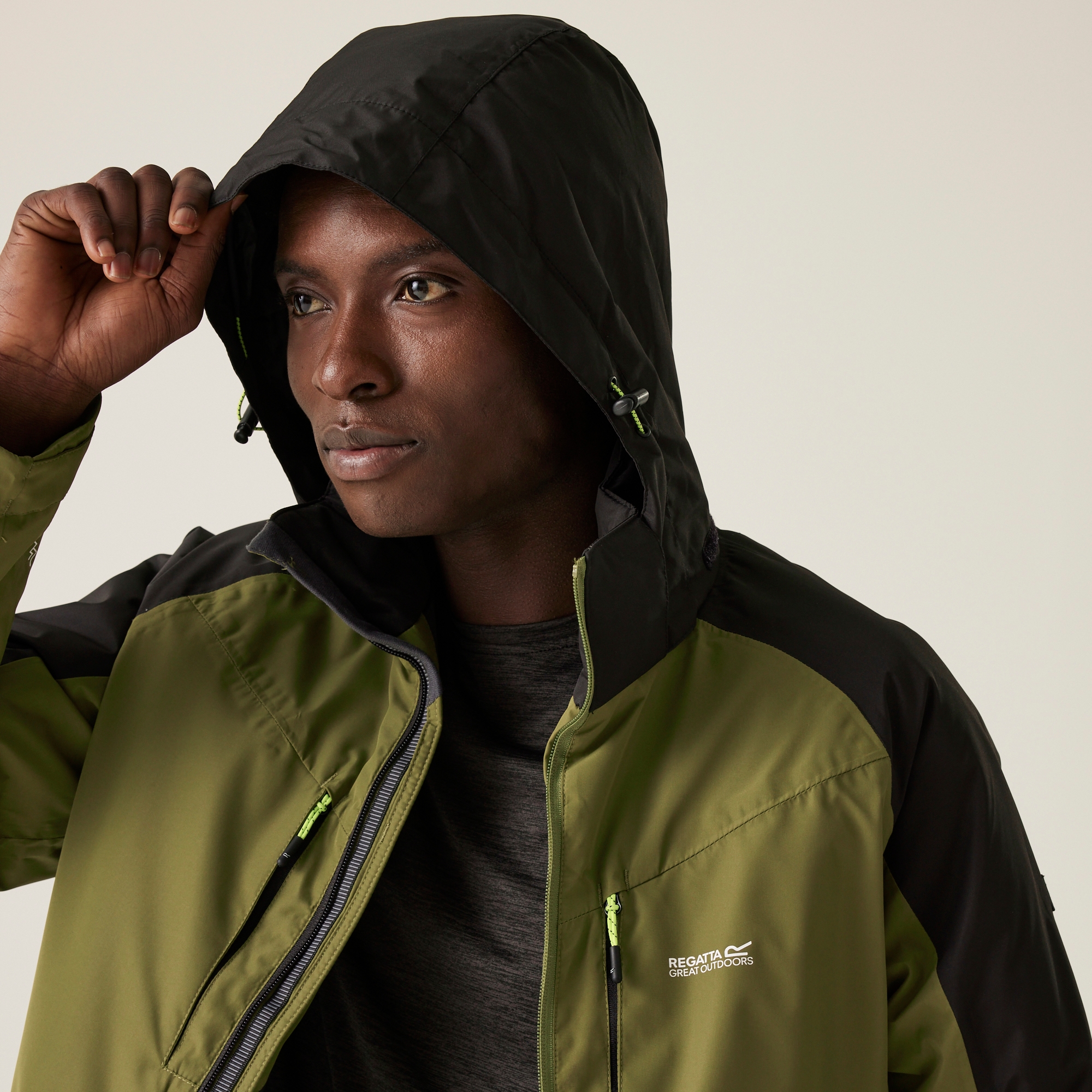 Men's Winter Calderdale II Waterproof Jacket | Nephrite Green Black