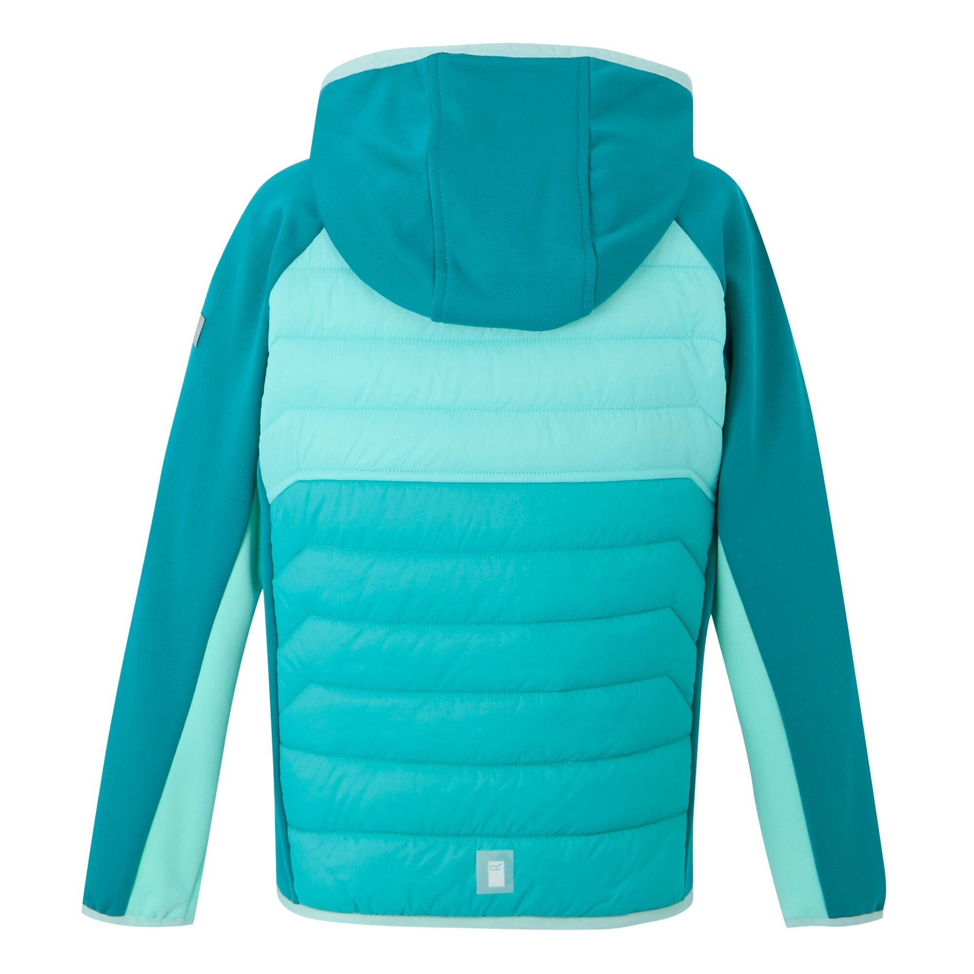Kids' Kielder IX Hybrid Jacket | Turquoise Aruba Blue Exotic Plume