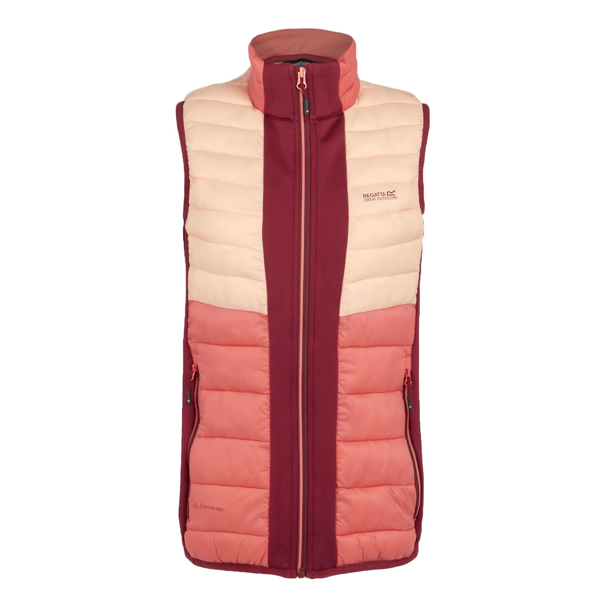 Women's Leedre Hybrid Bodywarmer | Rumba Red Mineral Red