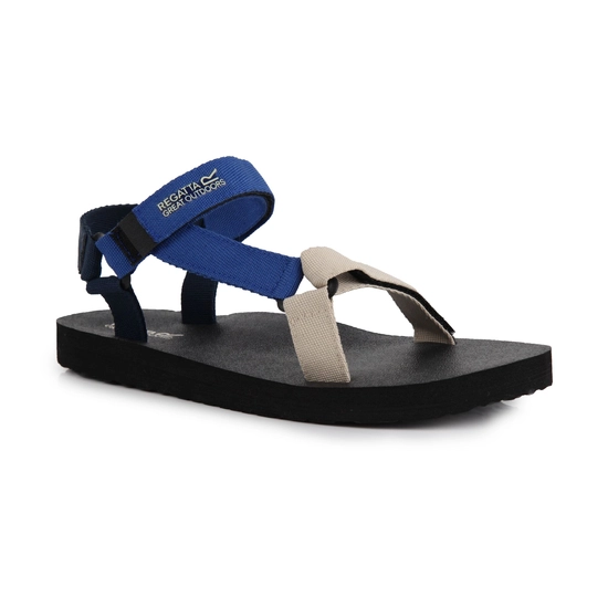 Lady Vendeavour Sandal | Navy Navy Stripe?