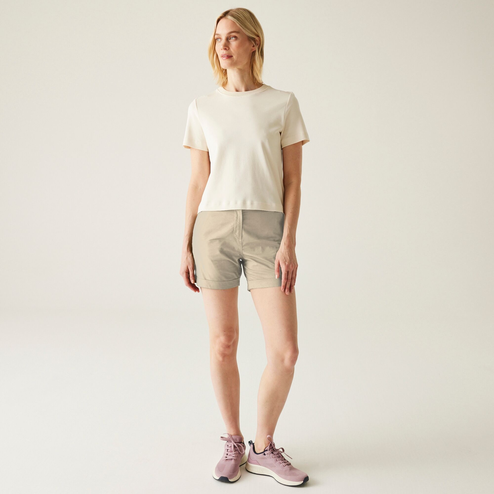 Women's Xanthi Casual Shorts | Light Vanilla