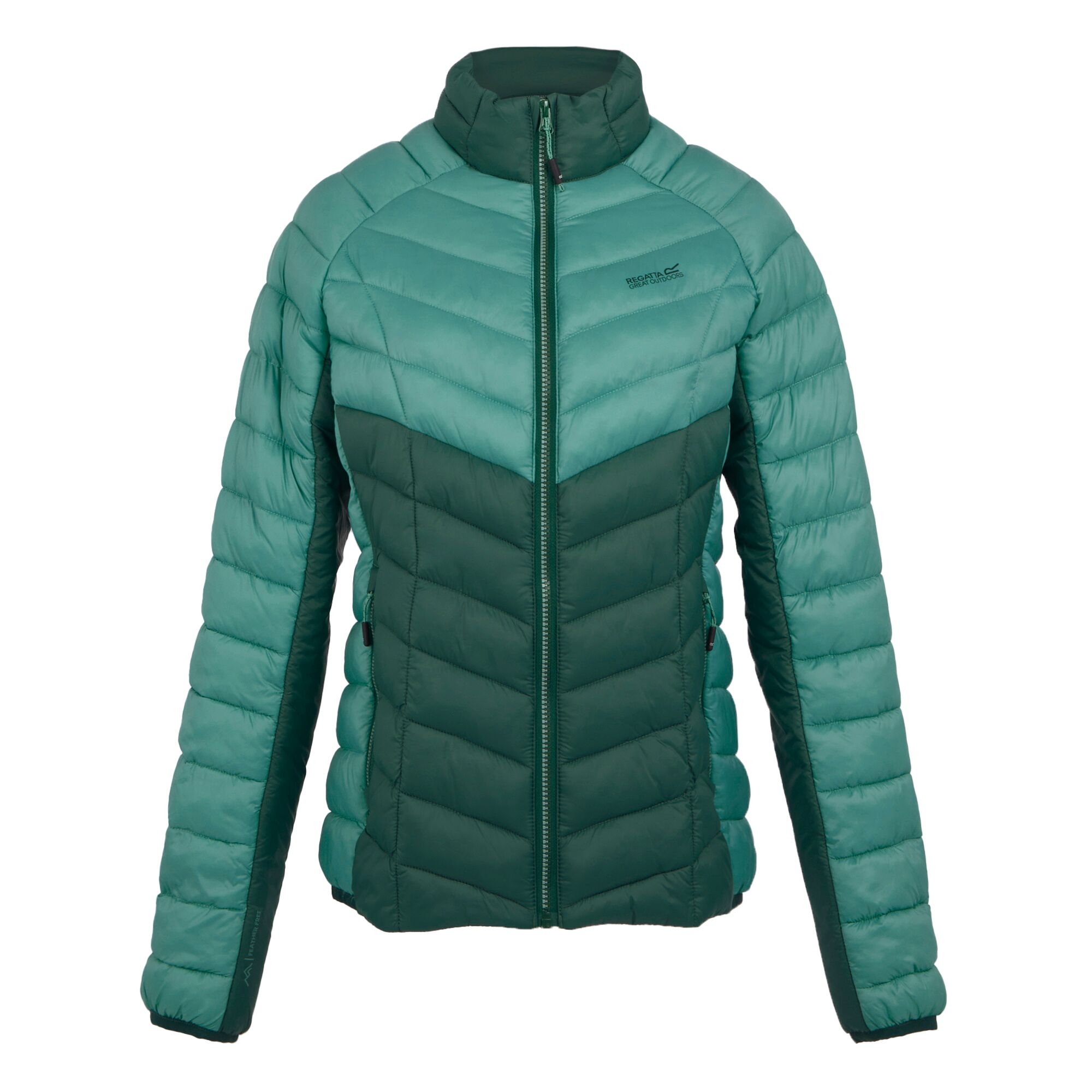 Women's Dalent Quilted Jacket | Dusty Green Rain Forest Green