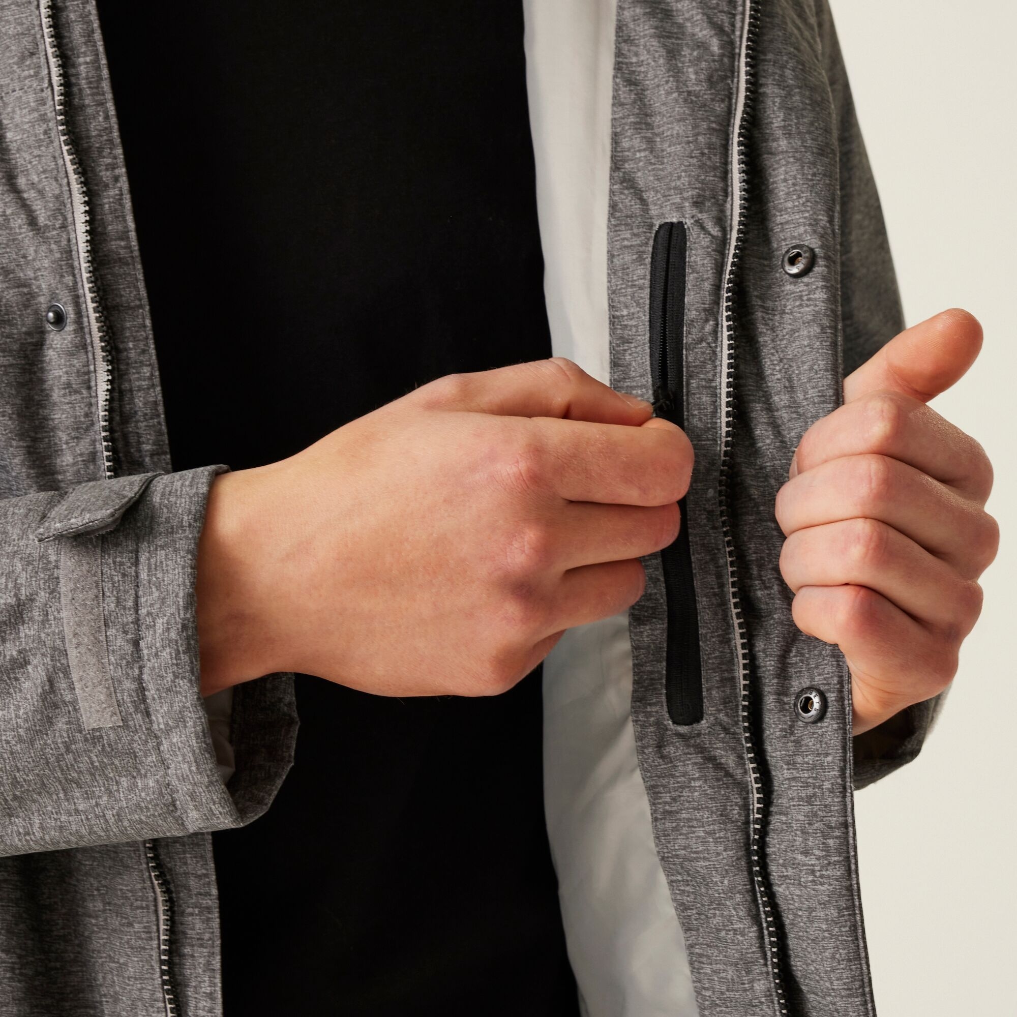 Men's Sterlings IV Waterproof Jacket | Mineral Grey Marl