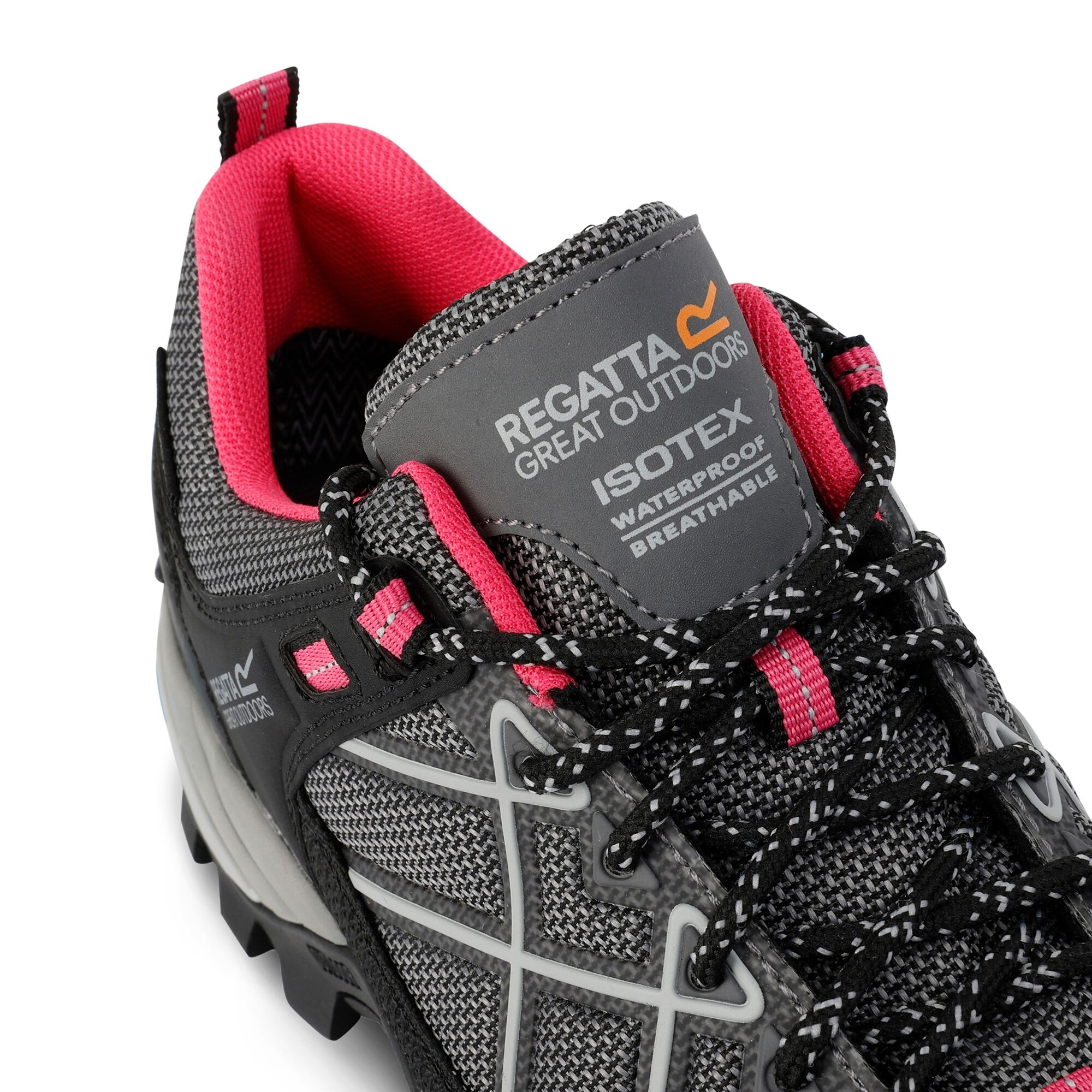 Women's Samaris III Low Walking Shoes | Dark Steel Pink Potion