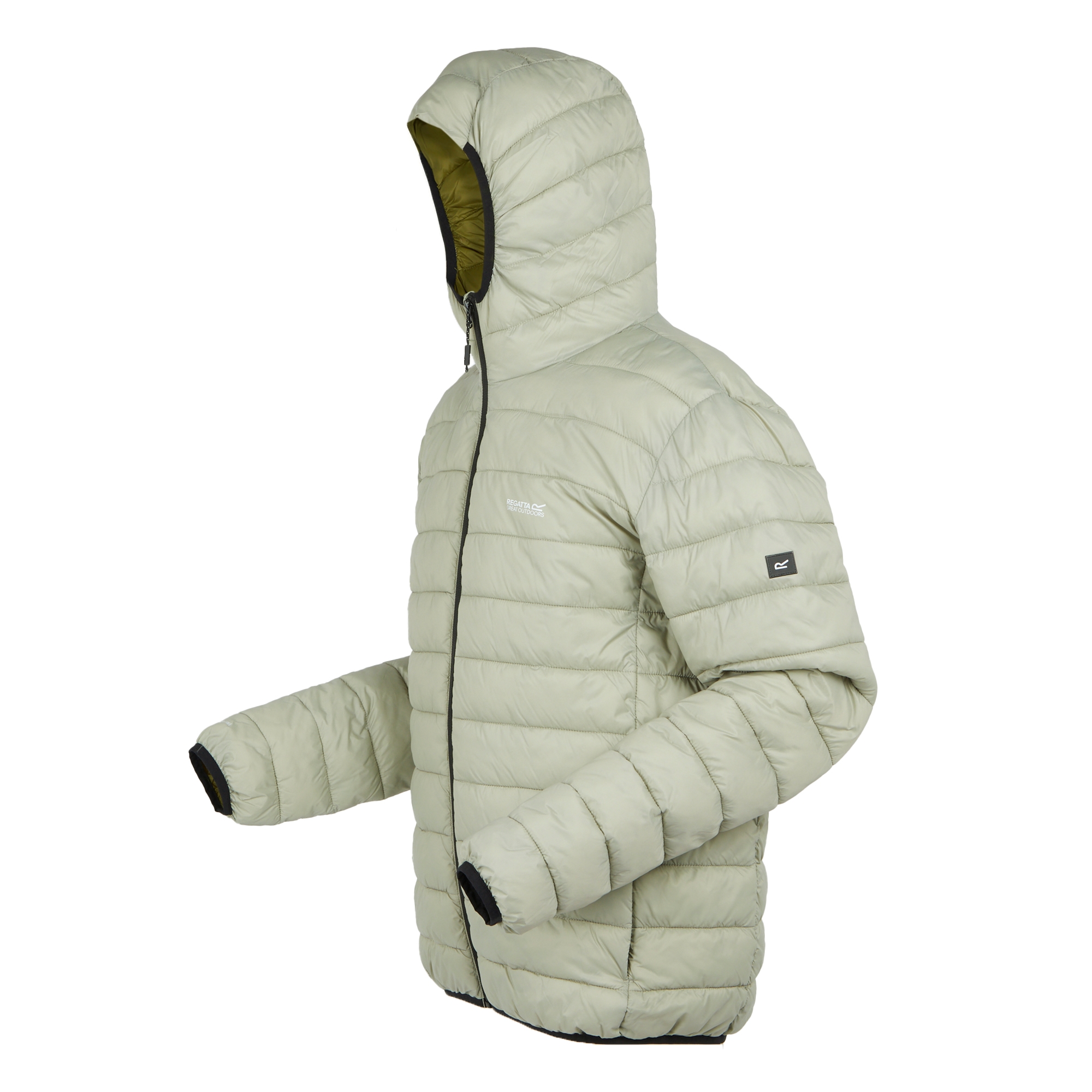 Men's Hooded Marizion Padded Jacket | Abbeystone Nephrite Green
