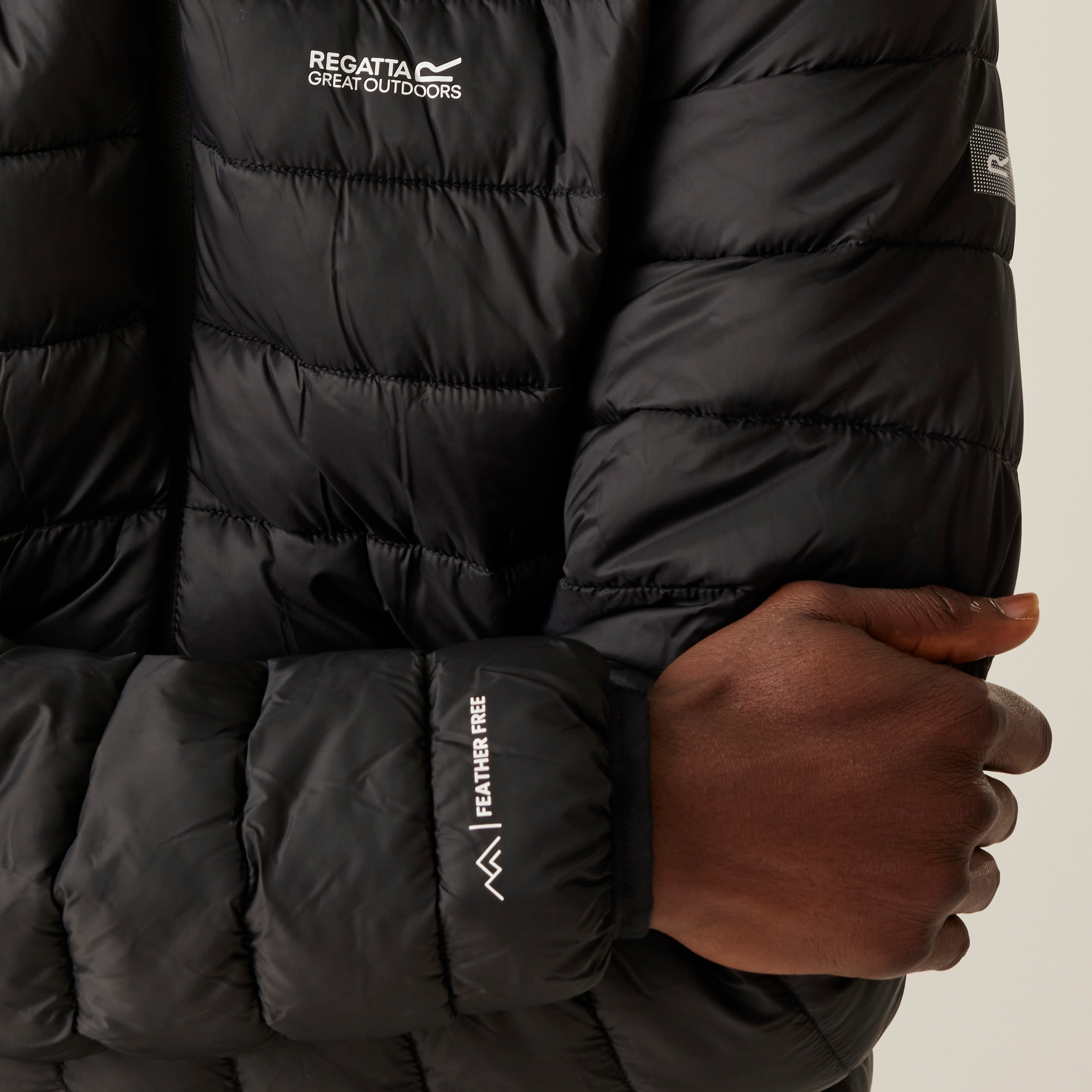 Men's Hooded Marizion Padded Jacket | Black