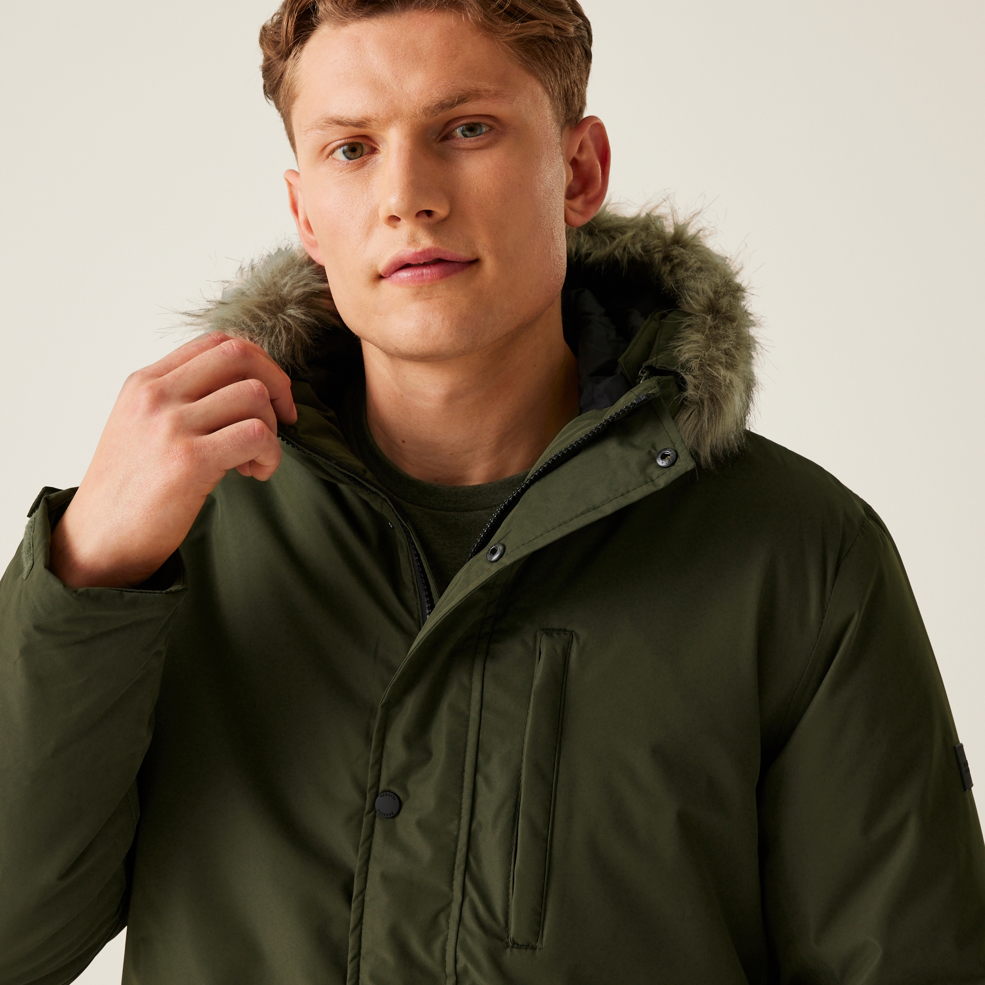Men's Salinger IV Waterproof Jacket | Dark Khaki