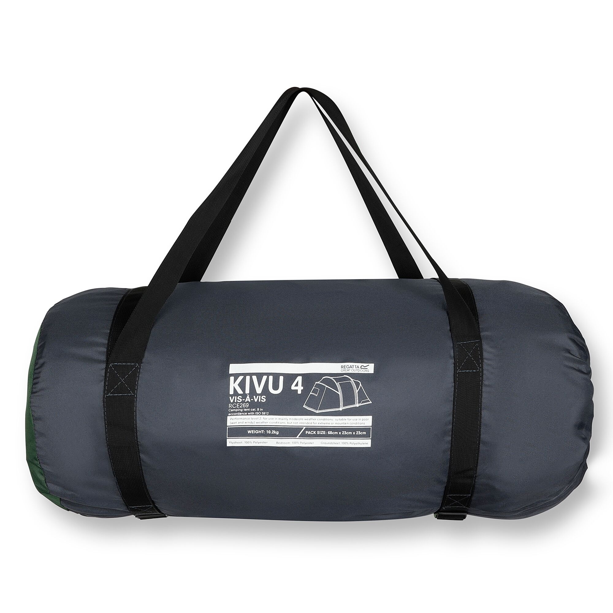 Kivu 4-Man Vis-a-Vis Tent | Green Pasture