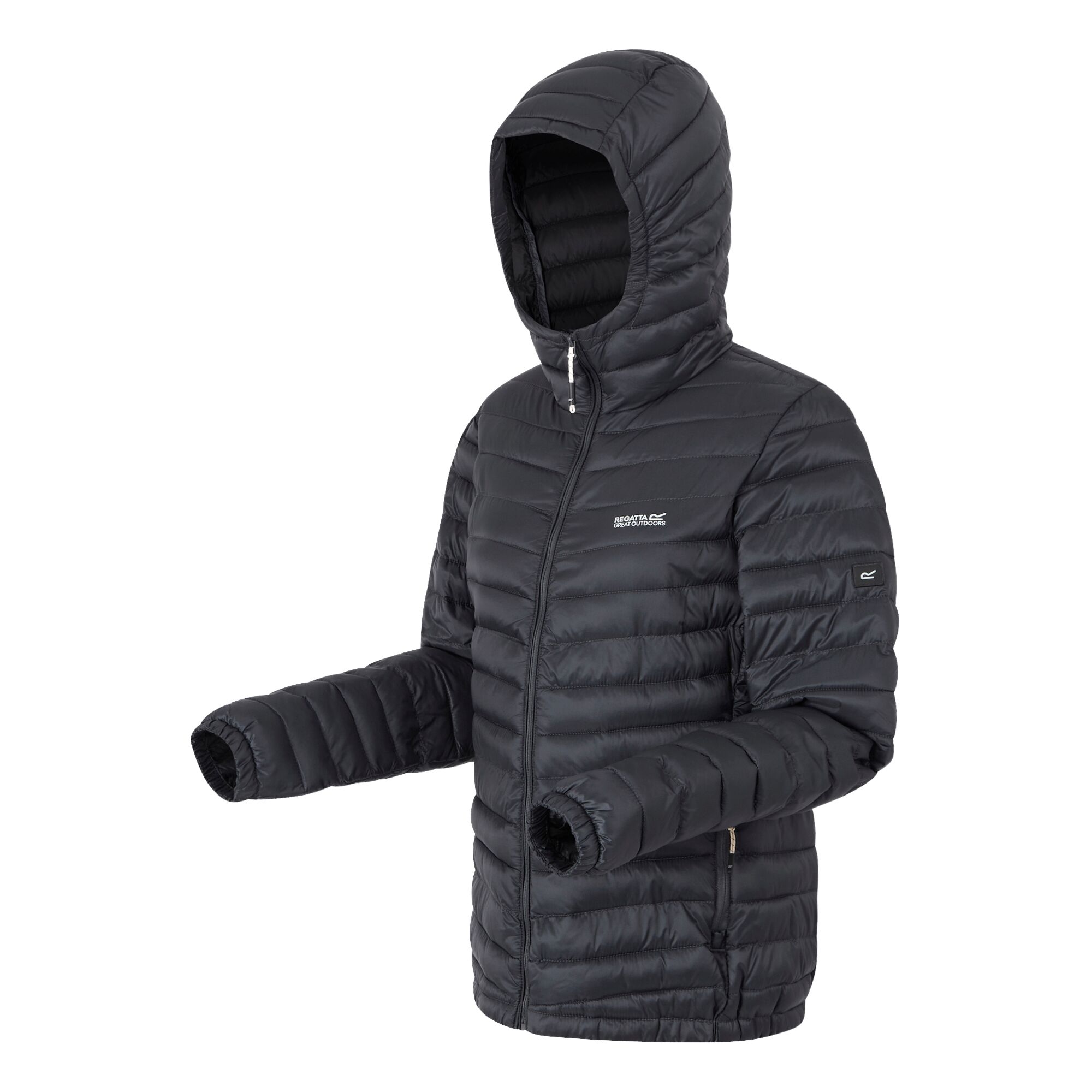 Women's Hurden Padded Jacket | Seal Grey Black