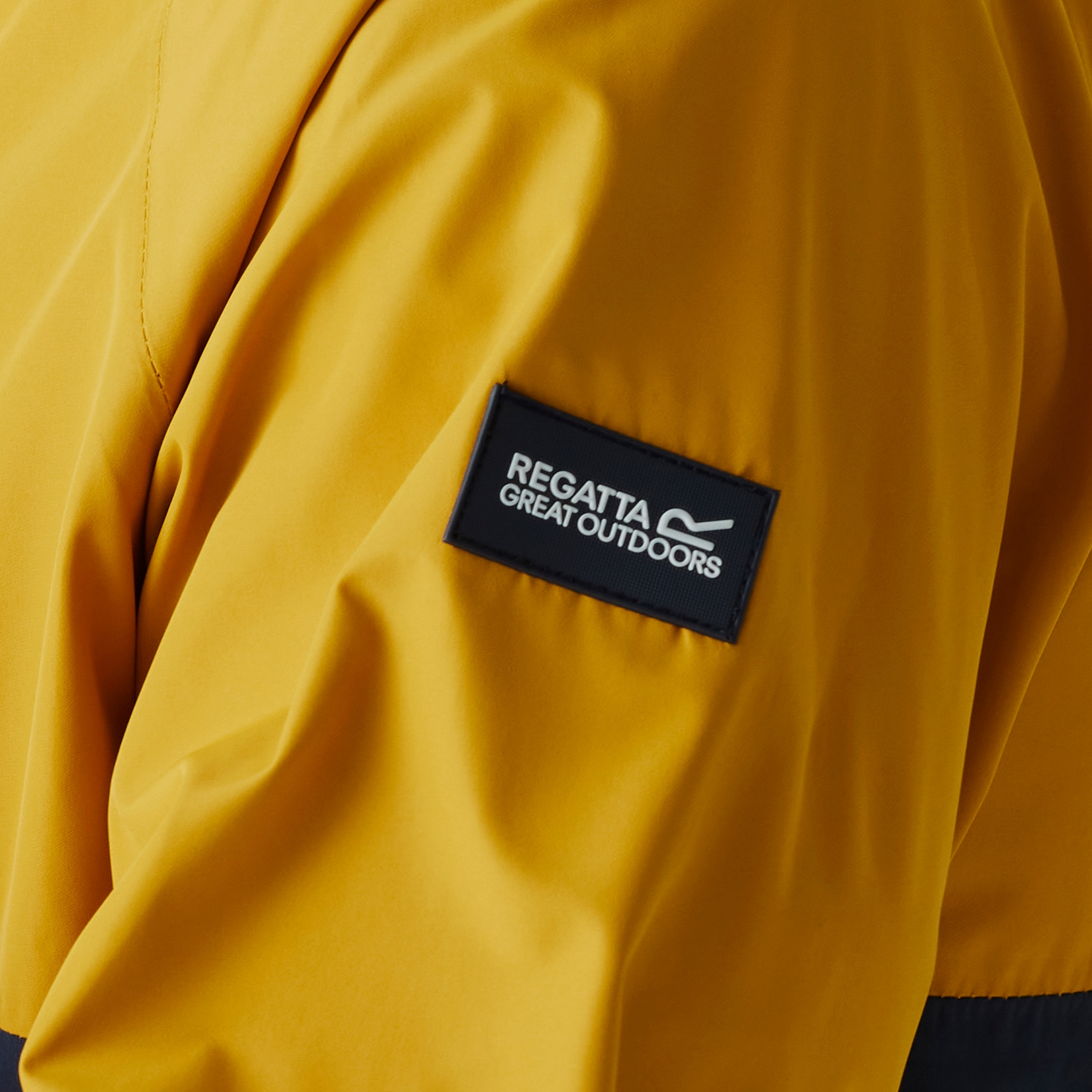 Men's Tayan Waterproof Jacket | Mustard Navy