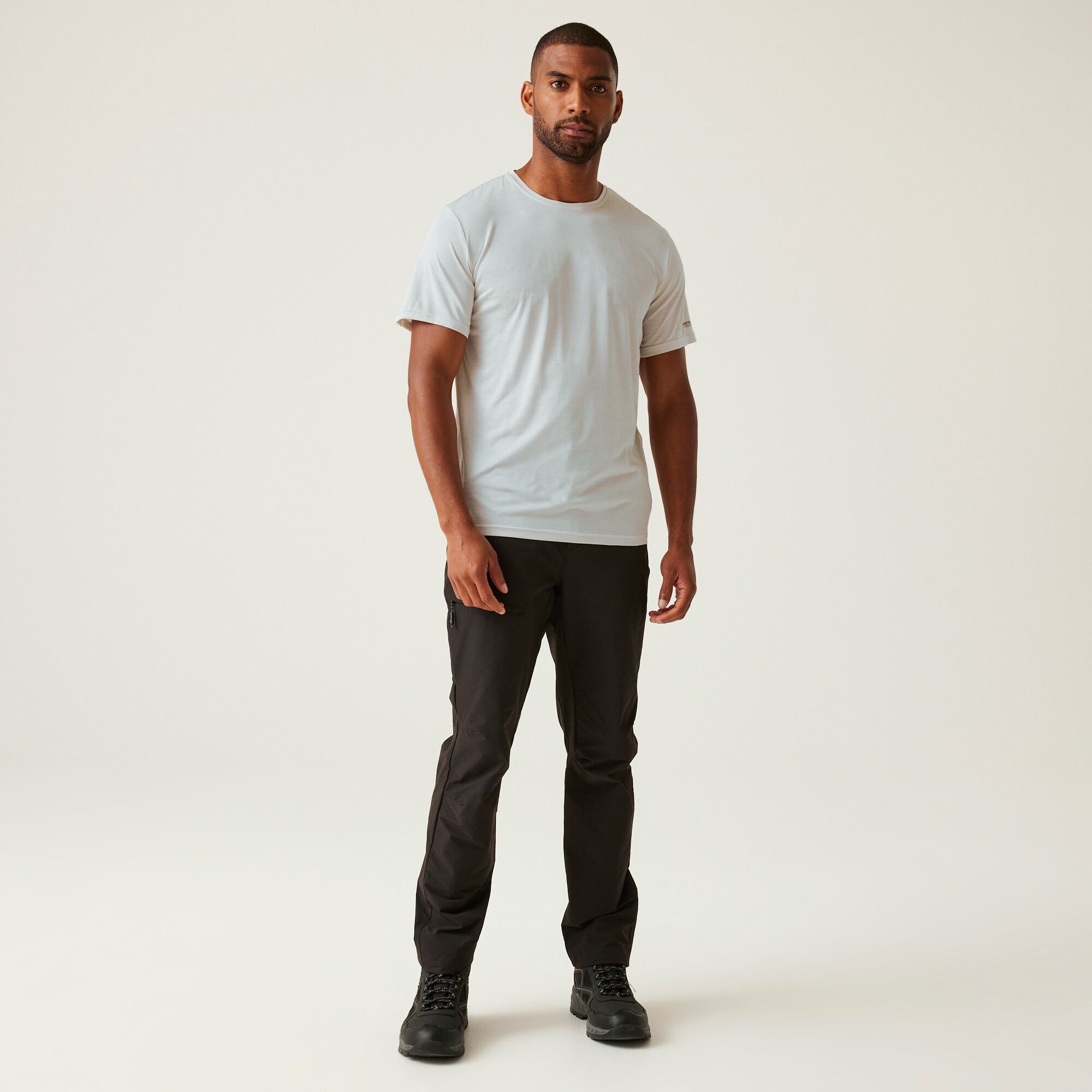 Men's Fingal Edition Marl T-Shirt | Stone White