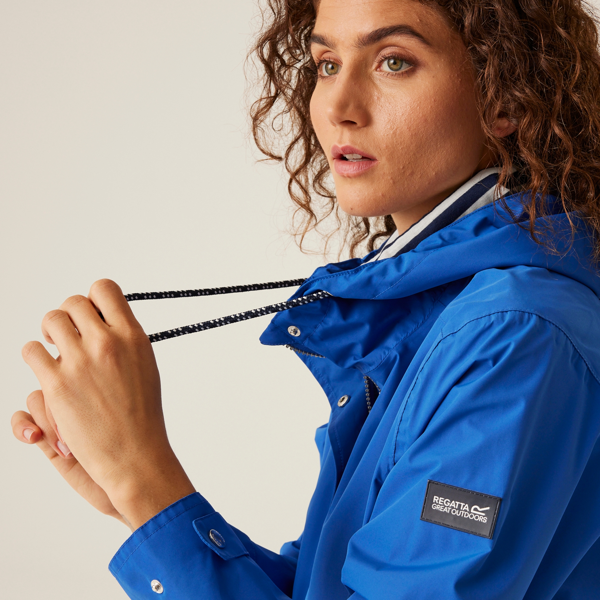 Women's Bayla Waterproof Rain Jacket | Olympian Blue