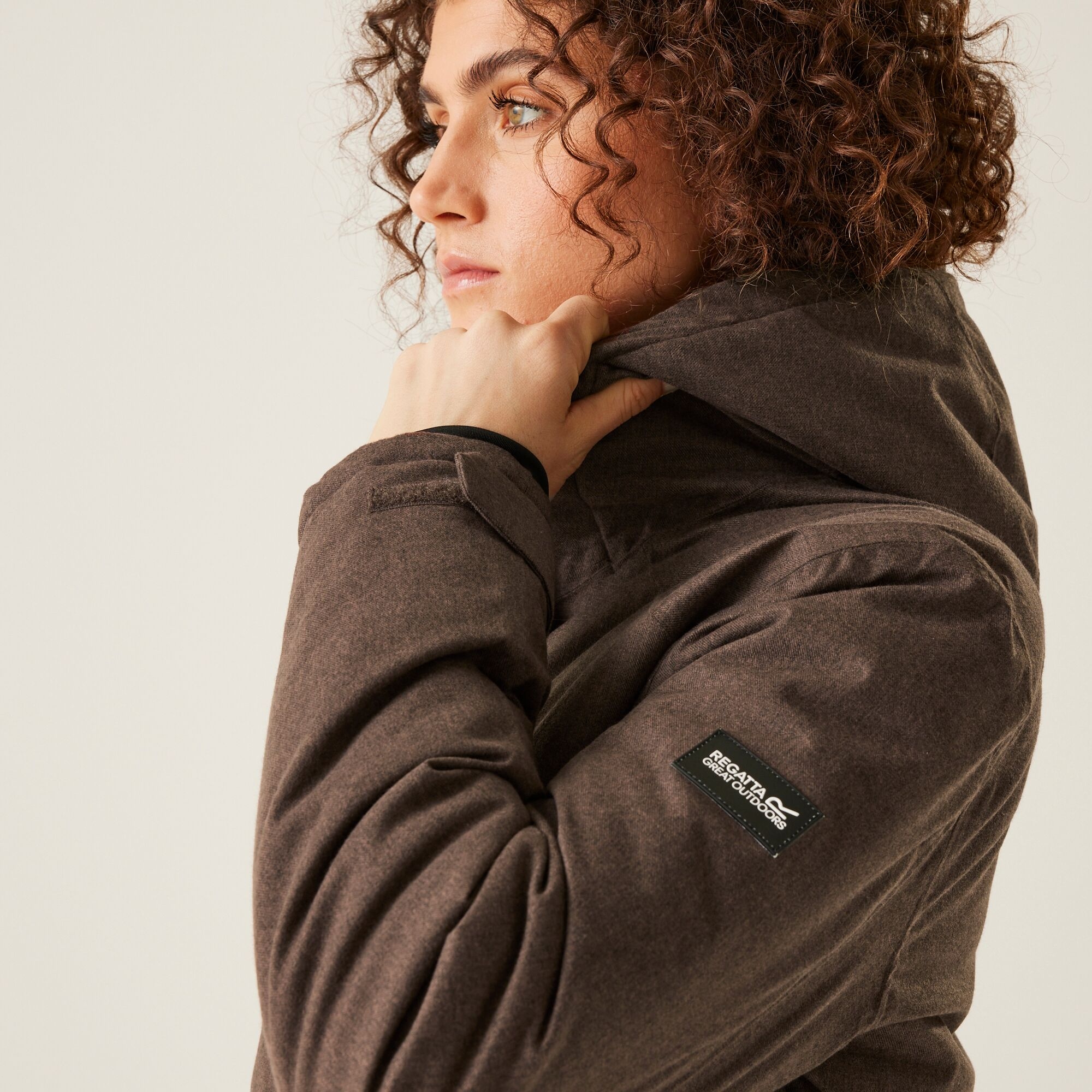 Women's Ezdale Waterproof Insulated Jacket | Bueno Brown Marl