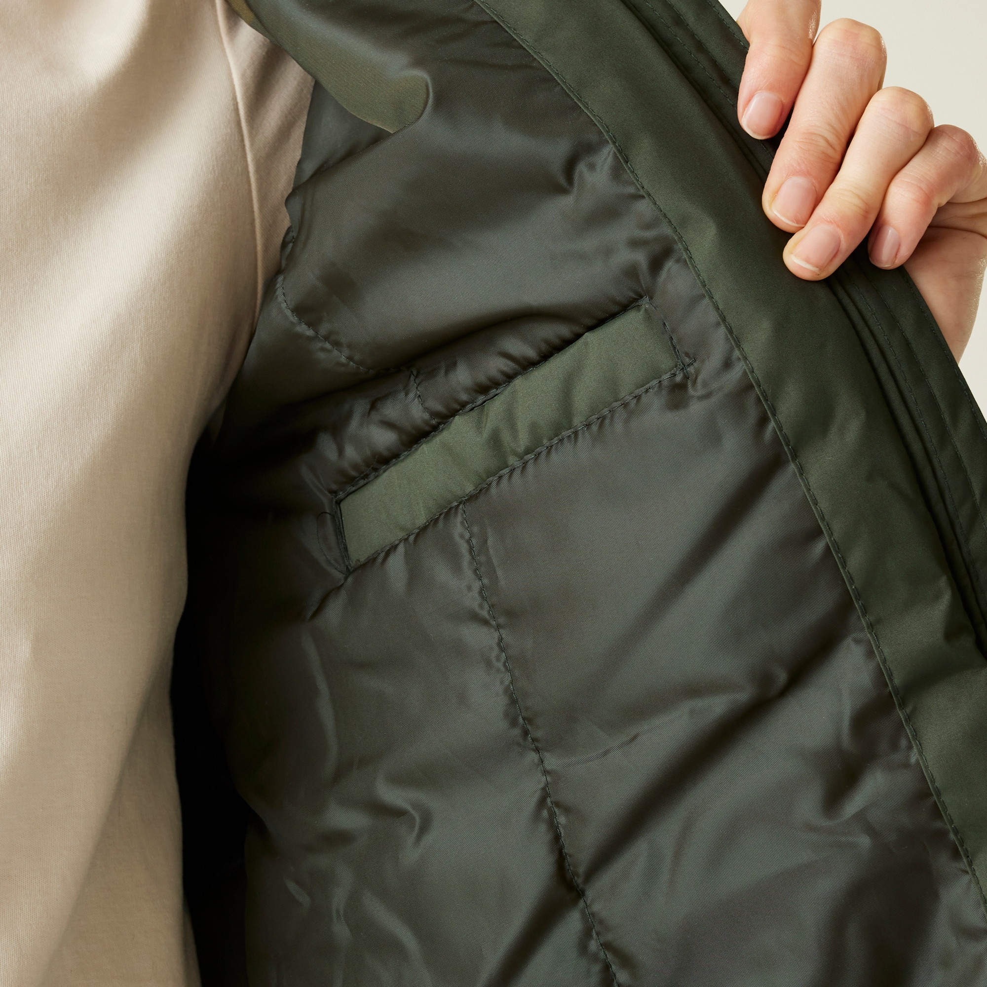 Women's Broadia Waterproof Jacket | Dark Khaki