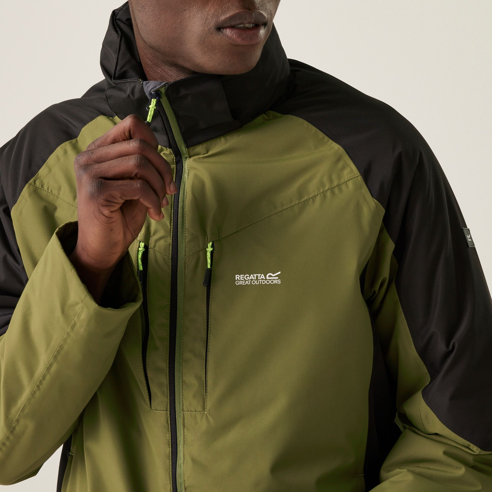 Men's Winter Calderdale II Waterproof Jacket | Nephrite Green Black
