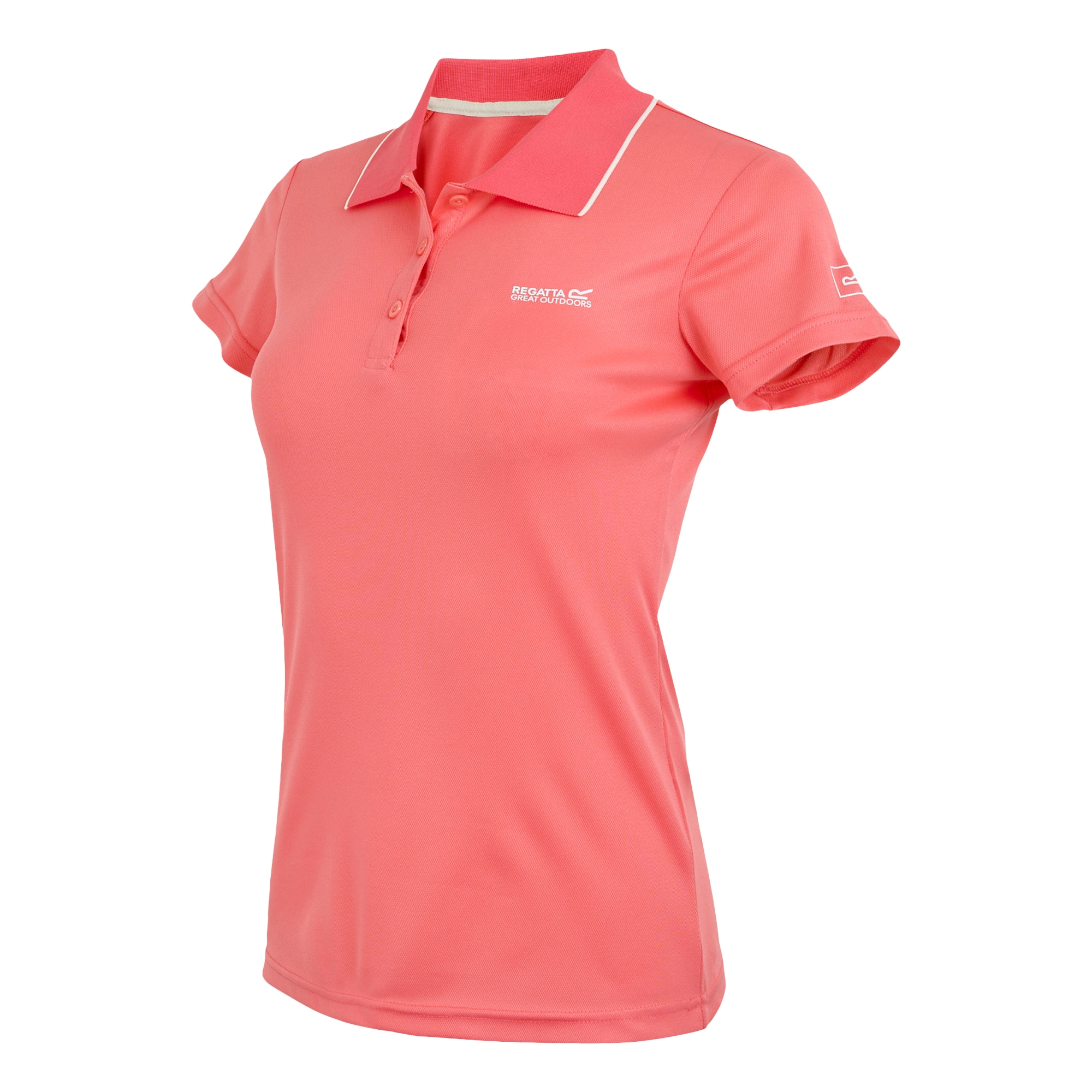 Women's Maverick V Active Polo Shirt | Peach Bloom