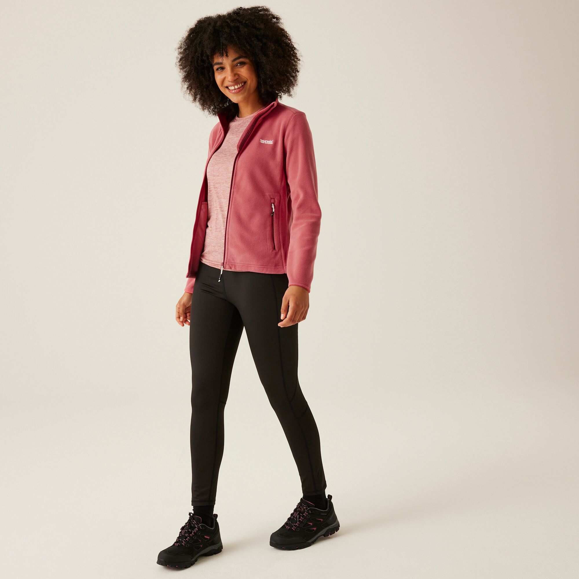 Women's Floreo IV Full Zip Fleece | Mineral Red