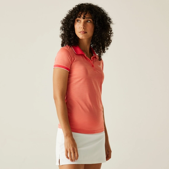 Women's Remex II Active Polo Shirt | Beaujolais