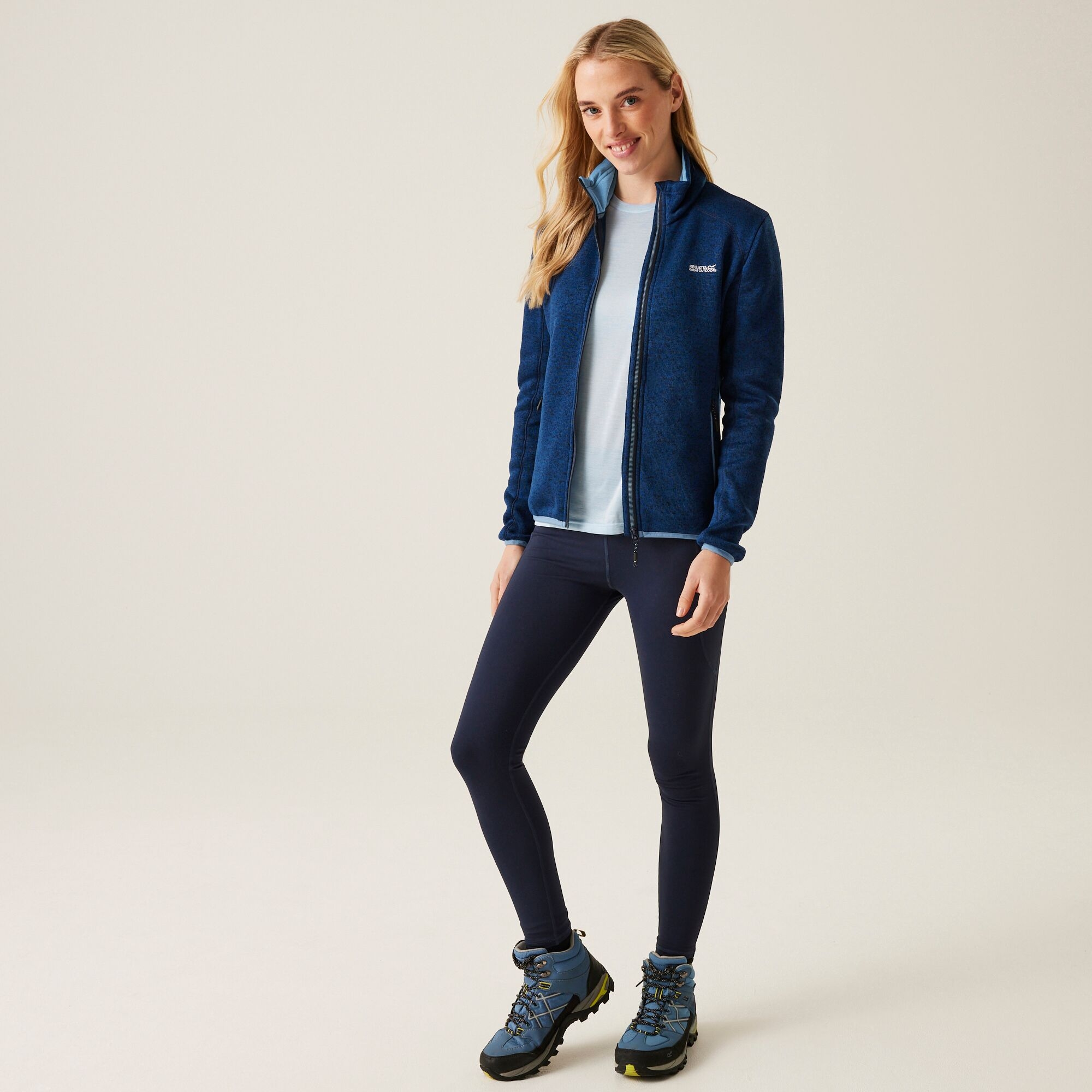 Women's Newhill Full Zip Fleece | Navy Coronet Blue