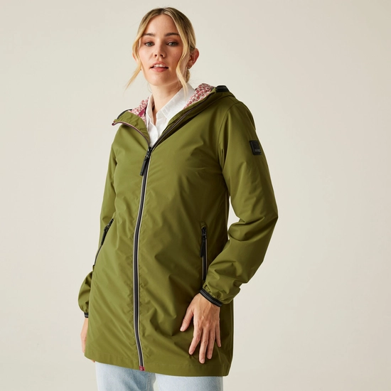 Women's Lioka Waterproof Jacket | Nephrite Green