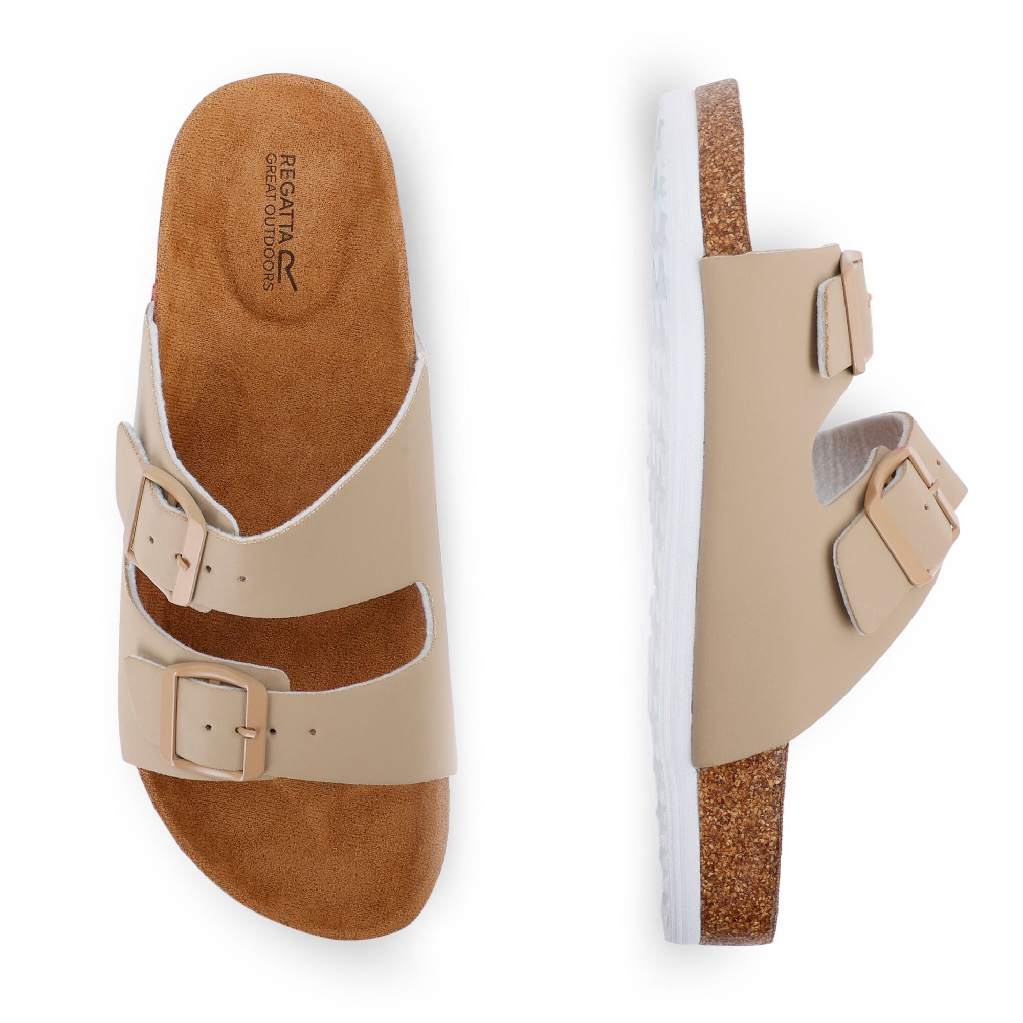 Women's Mia Double Strap Sandals | White Pepper?