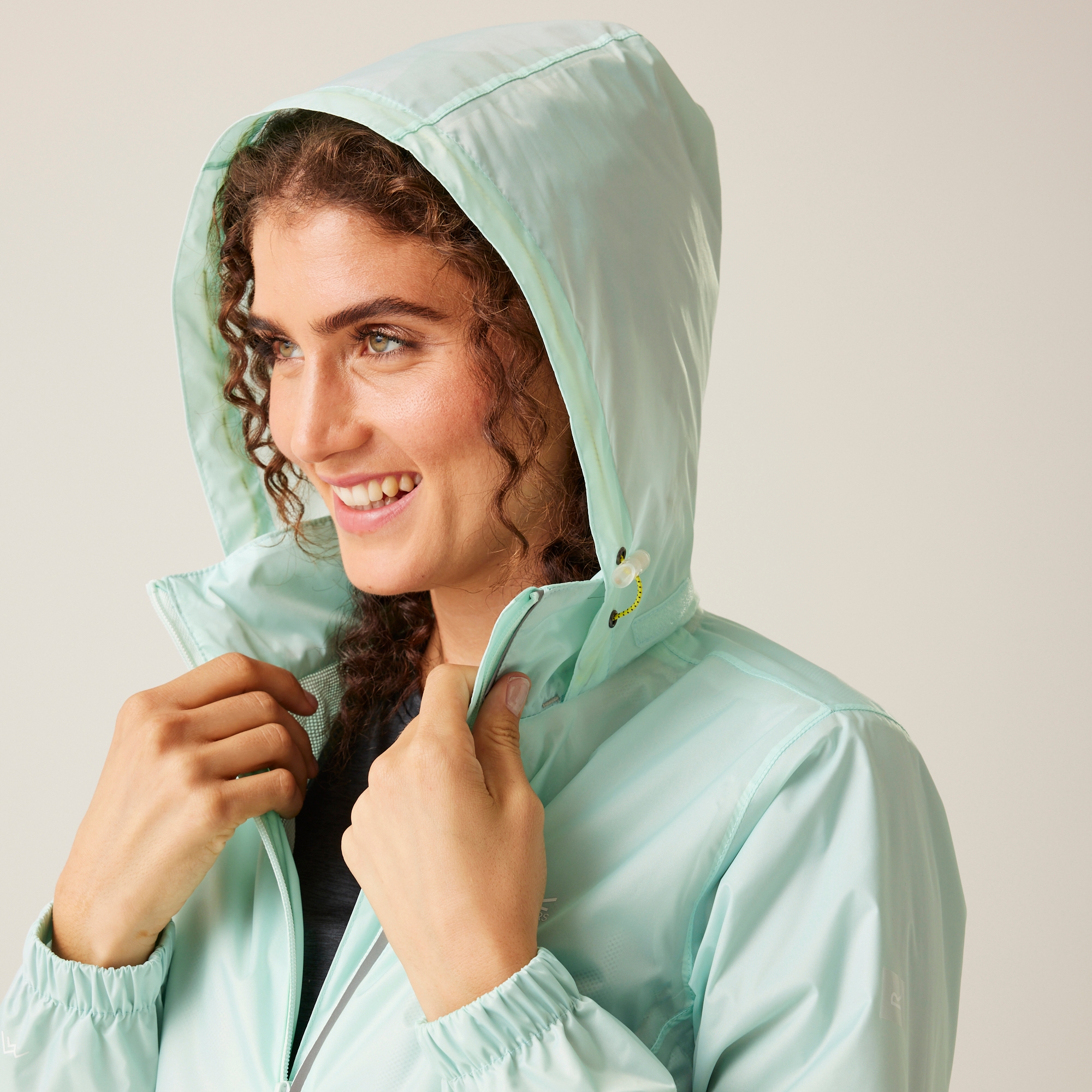 Women's Corinne IV Waterproof Packaway Jacket | Bleached Aqua