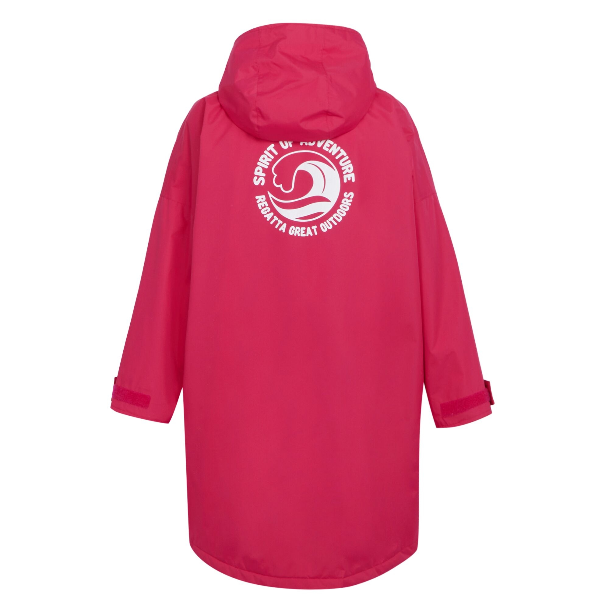 Junior Waterproof Changing Robe | Pink Potion Shell Pink