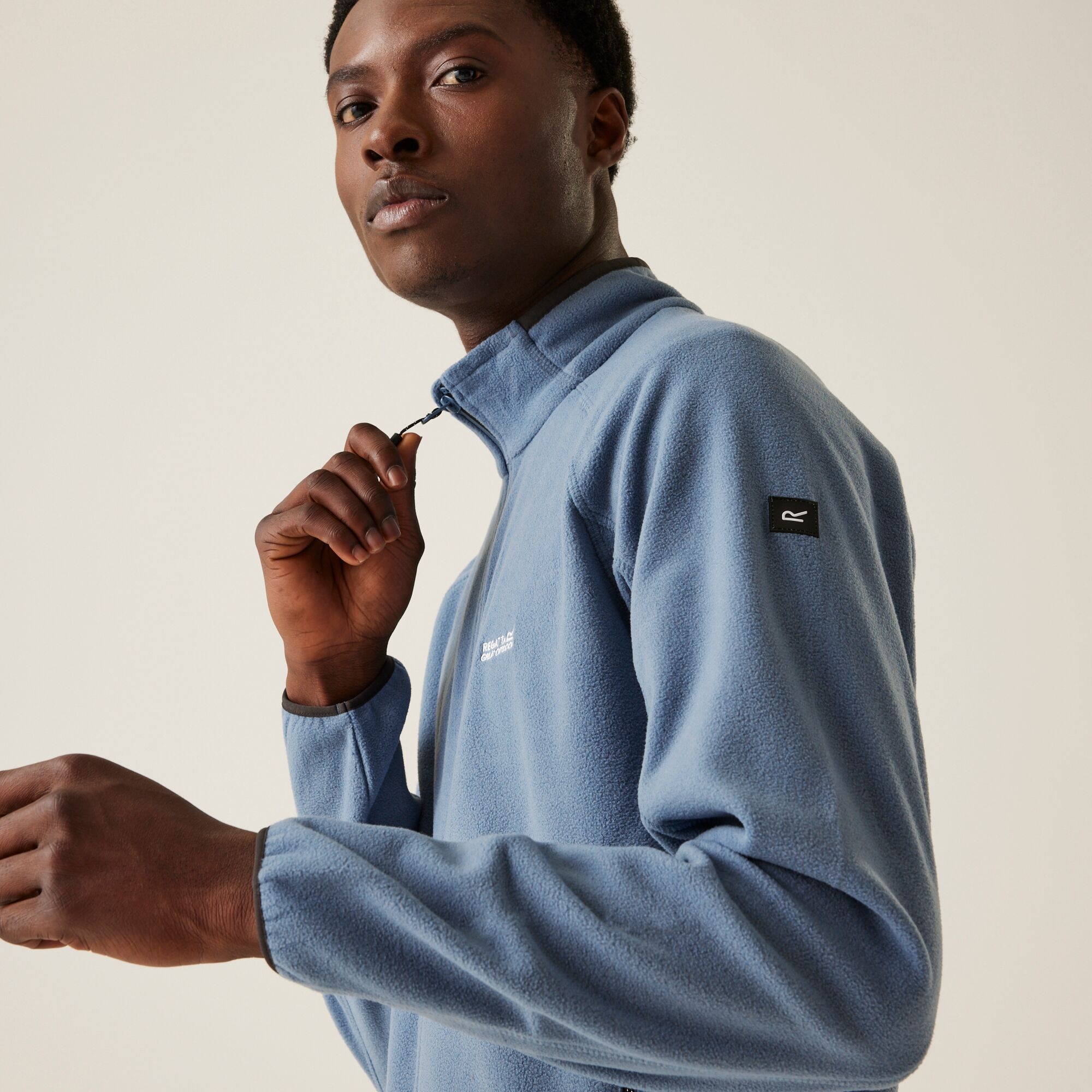 Men's Hadfield Full Zip Fleece | Grey Mirage