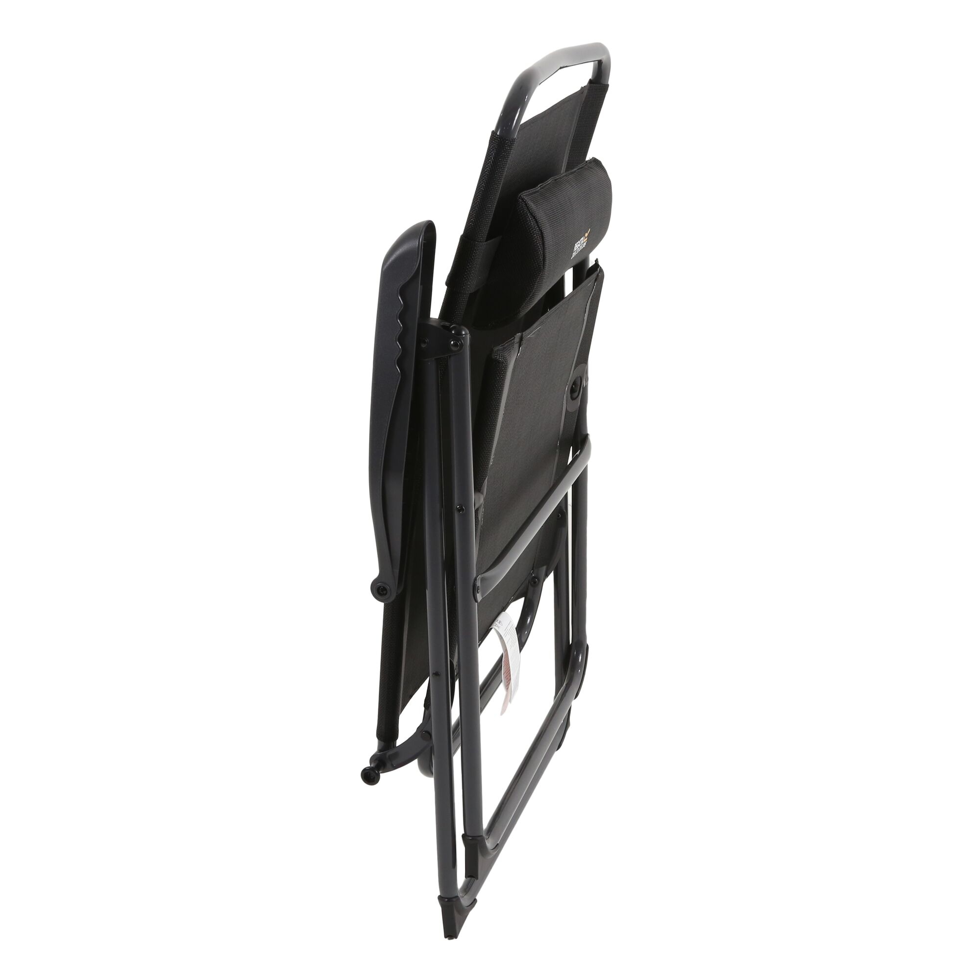Colico Hard Armed Reclining Lounge Chair | Black