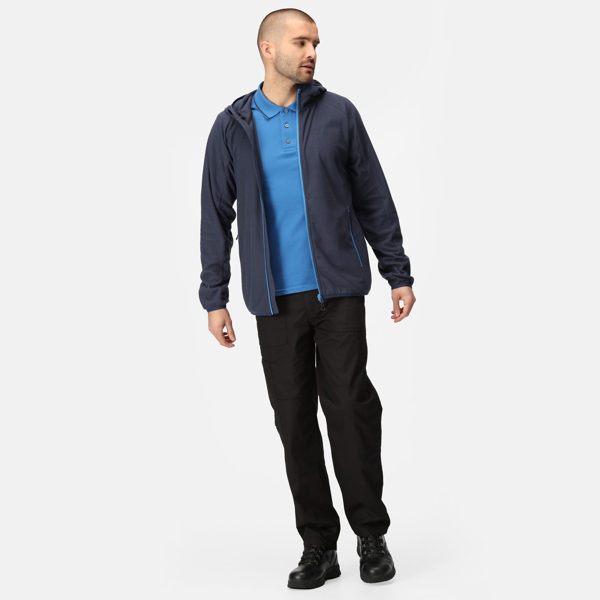 Men's Navigate Full-Zip Fleece | Navy French Blue
