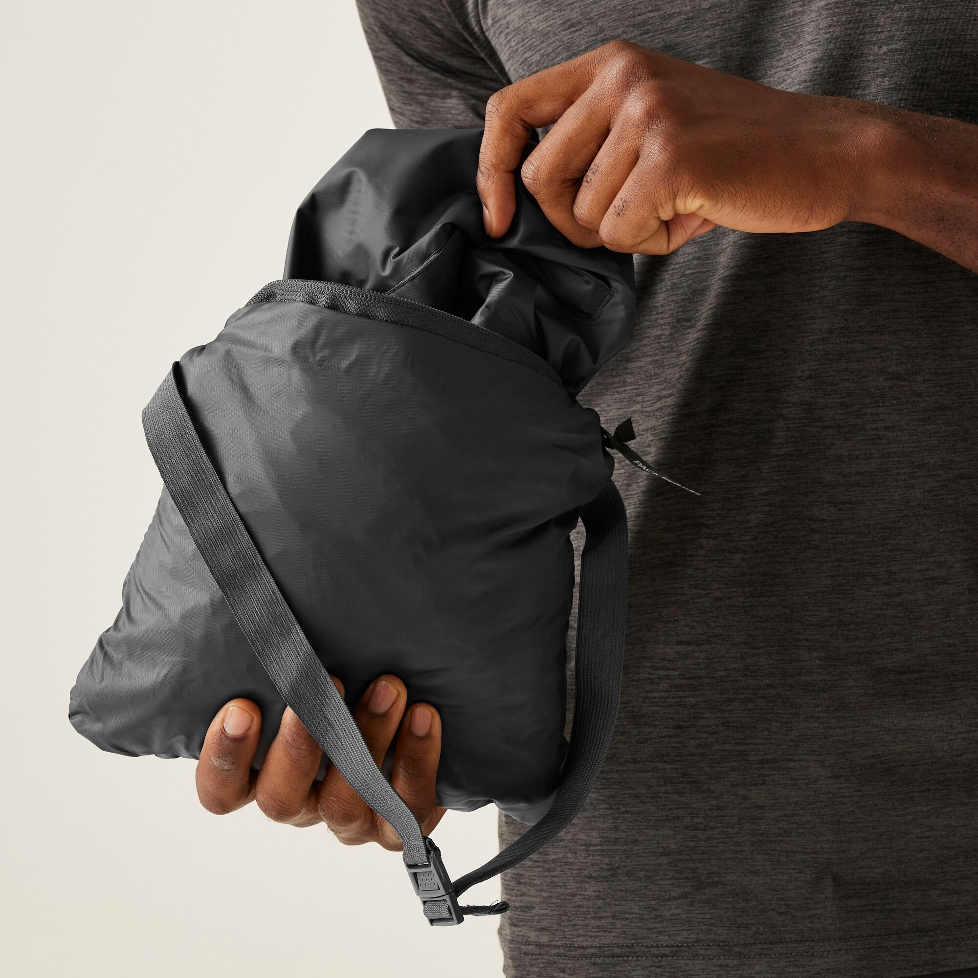 Men's Lyle IV Waterproof Packaway Jacket | Iron