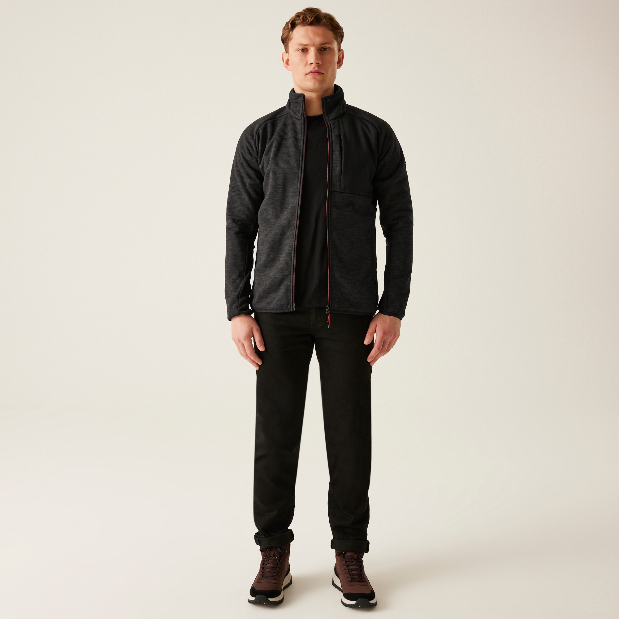 Men's Shorston Full Zip Fleece | Ash Marl