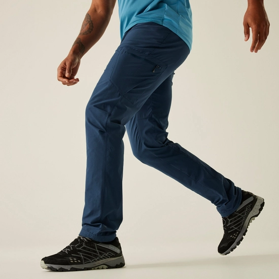 Men's Tuned In II Multi-Pocket Walking Trousers | Black