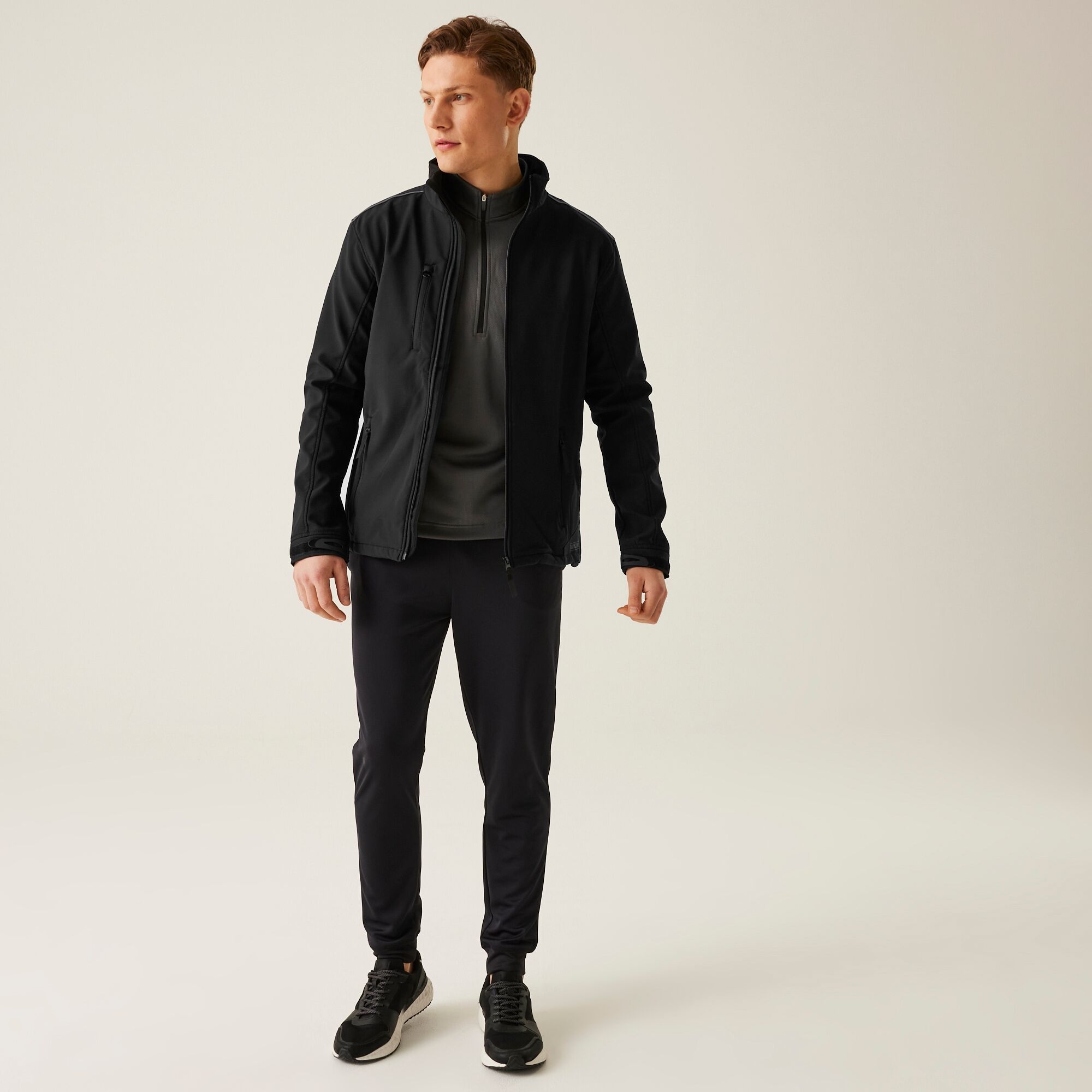 Men's Sandstorm Softshell Jacket | Black