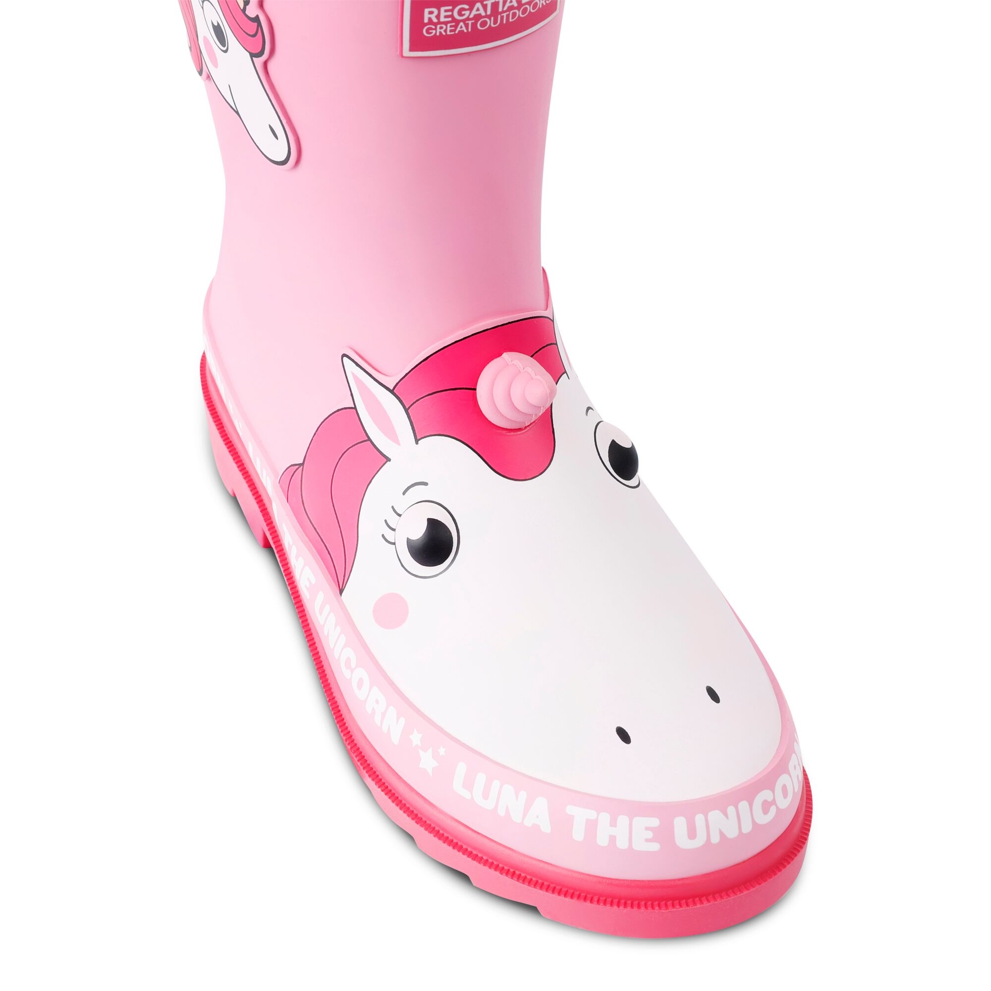 Kids' Mudplay II wellies | Luna the Unicorn Pink