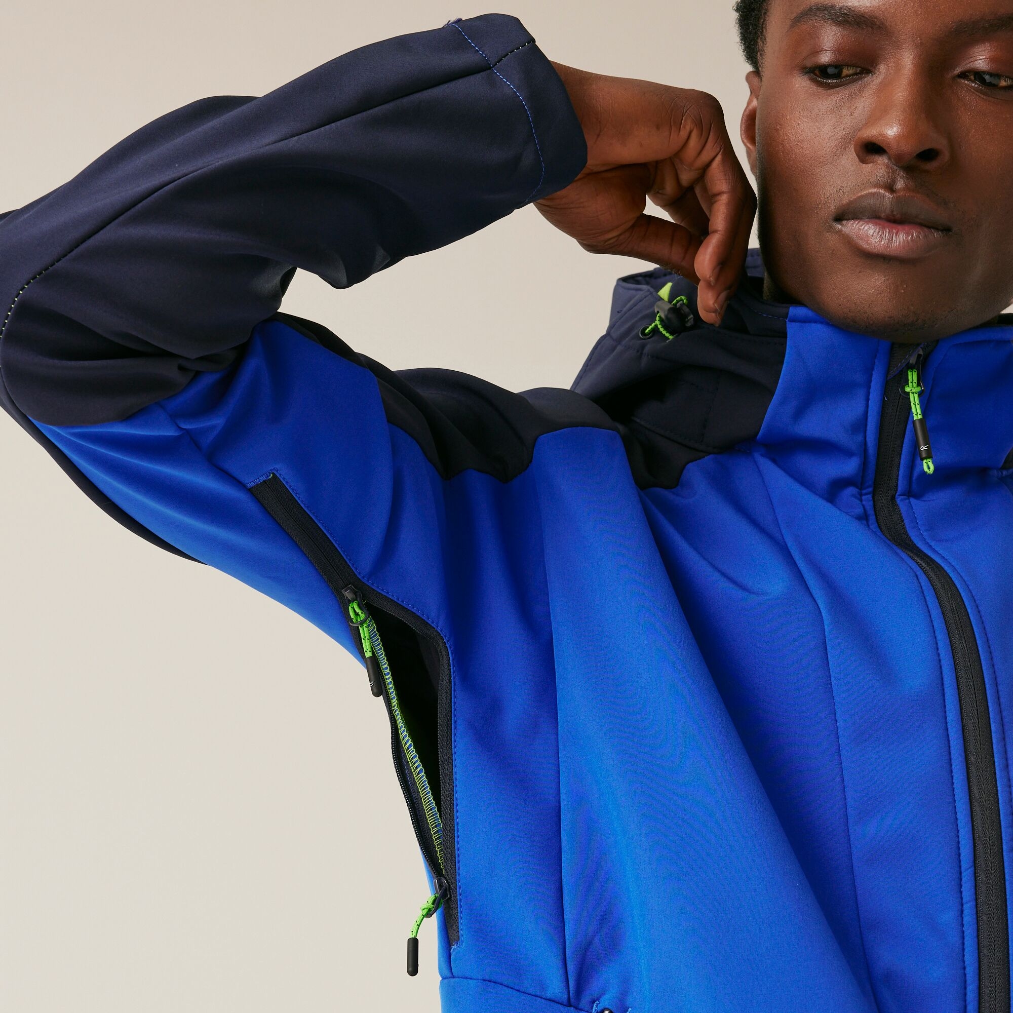 Men's Hewitts X Softshell Jacket | Olympian Blue Navy