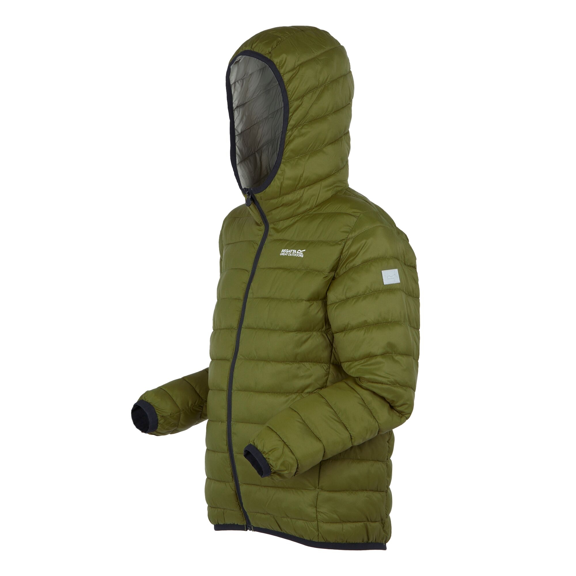 Kids' Hooded Marizion Padded Jacket | Nephrite Green Abbey Stone