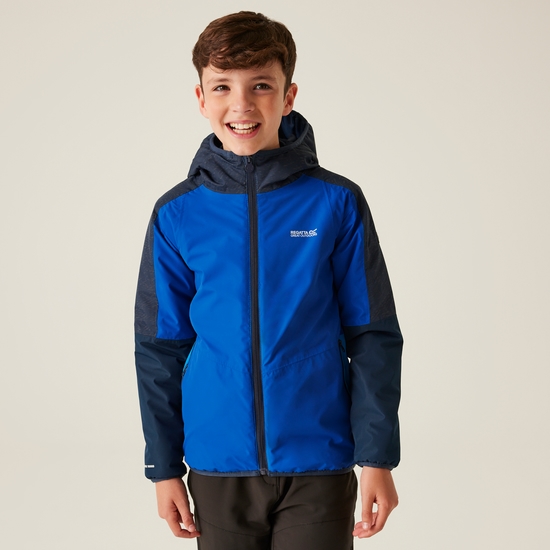 Kids' Volcanics VIII Reflective Jacket | Olympian Blue Navy