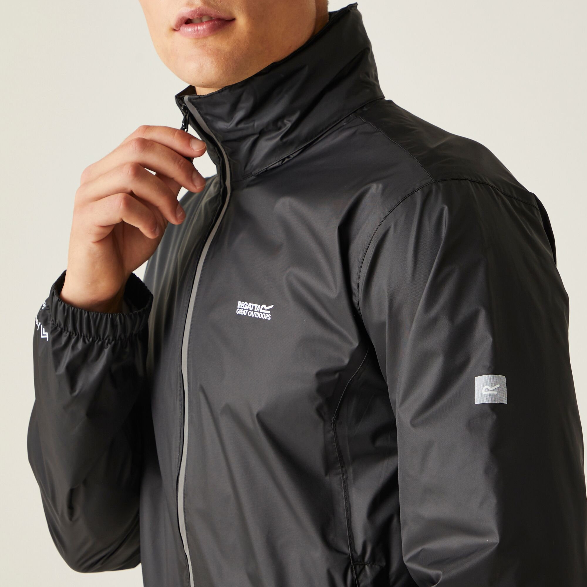 Men's Lyle IV Waterproof Packaway Jacket | Black