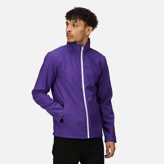 Men's Ablaze Printable Softshell Jacket | Black