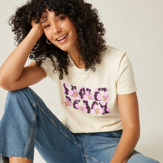 Orla Kiely Tee | Spinning Flower Black