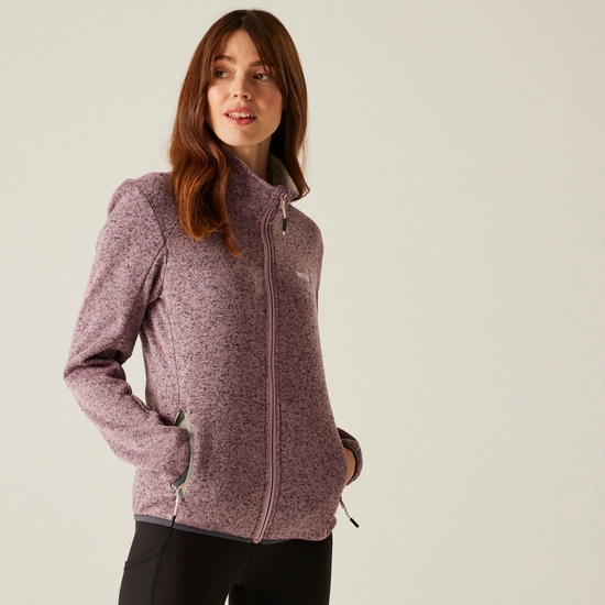 Women's Newhill II Full Zip Fleece | Nephrite Green Light Vanilla