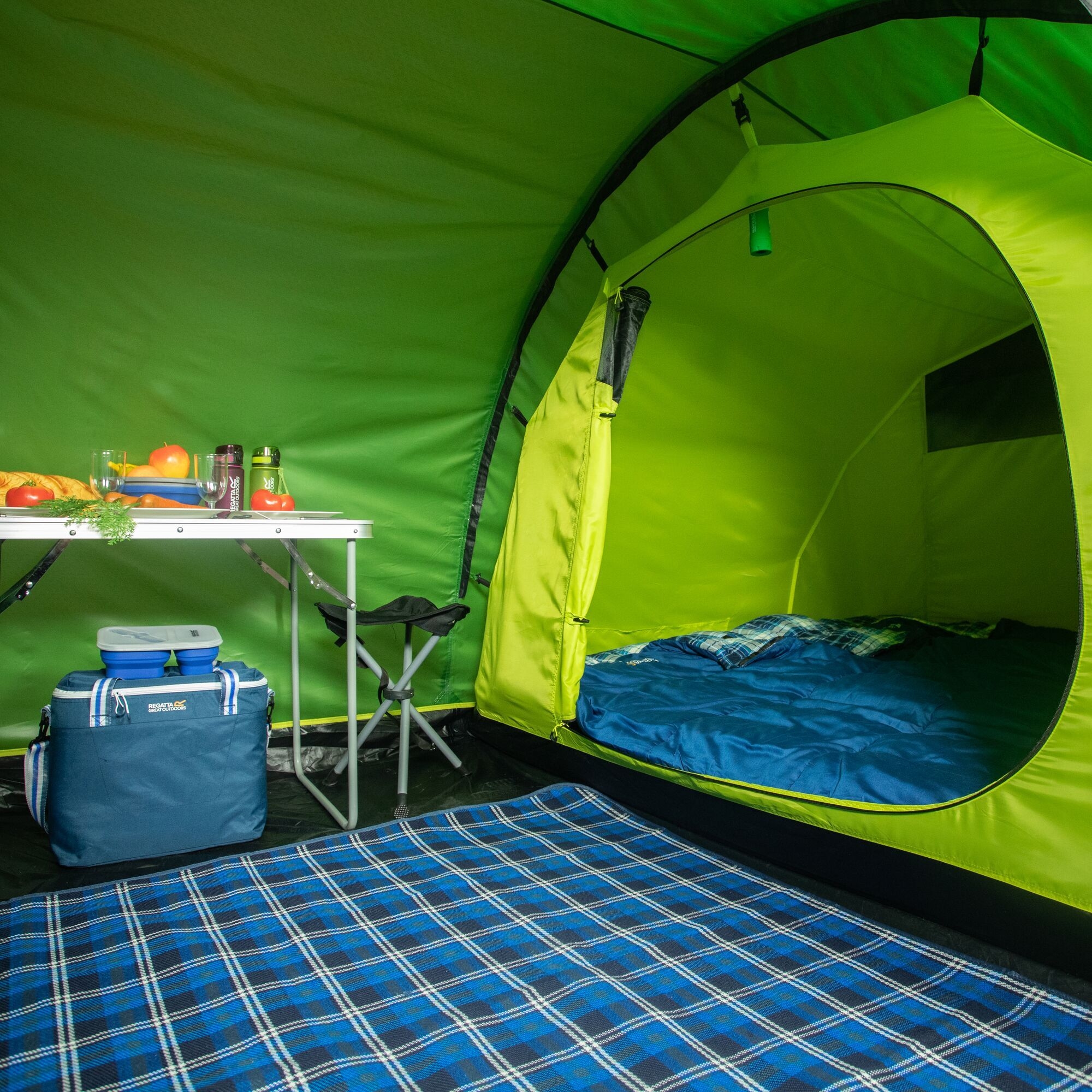Montegra 4-Man Backpacking Tent | Alpine Green