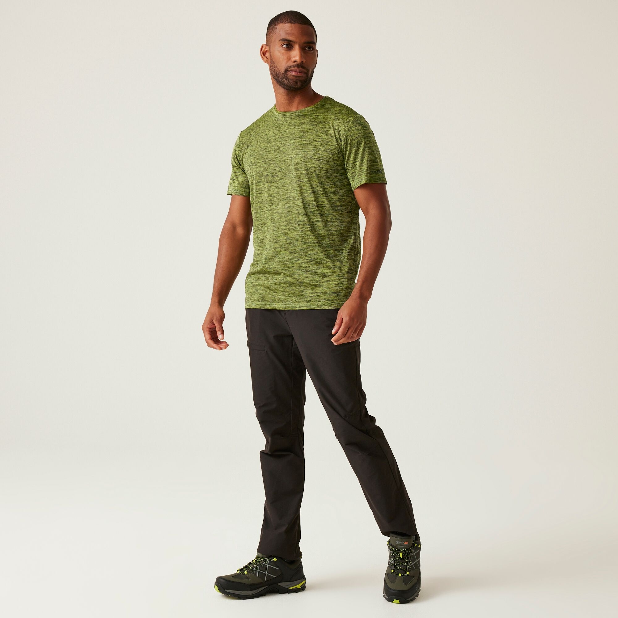 Men's Fingal Edition Marl T-Shirt | Grenoble Green