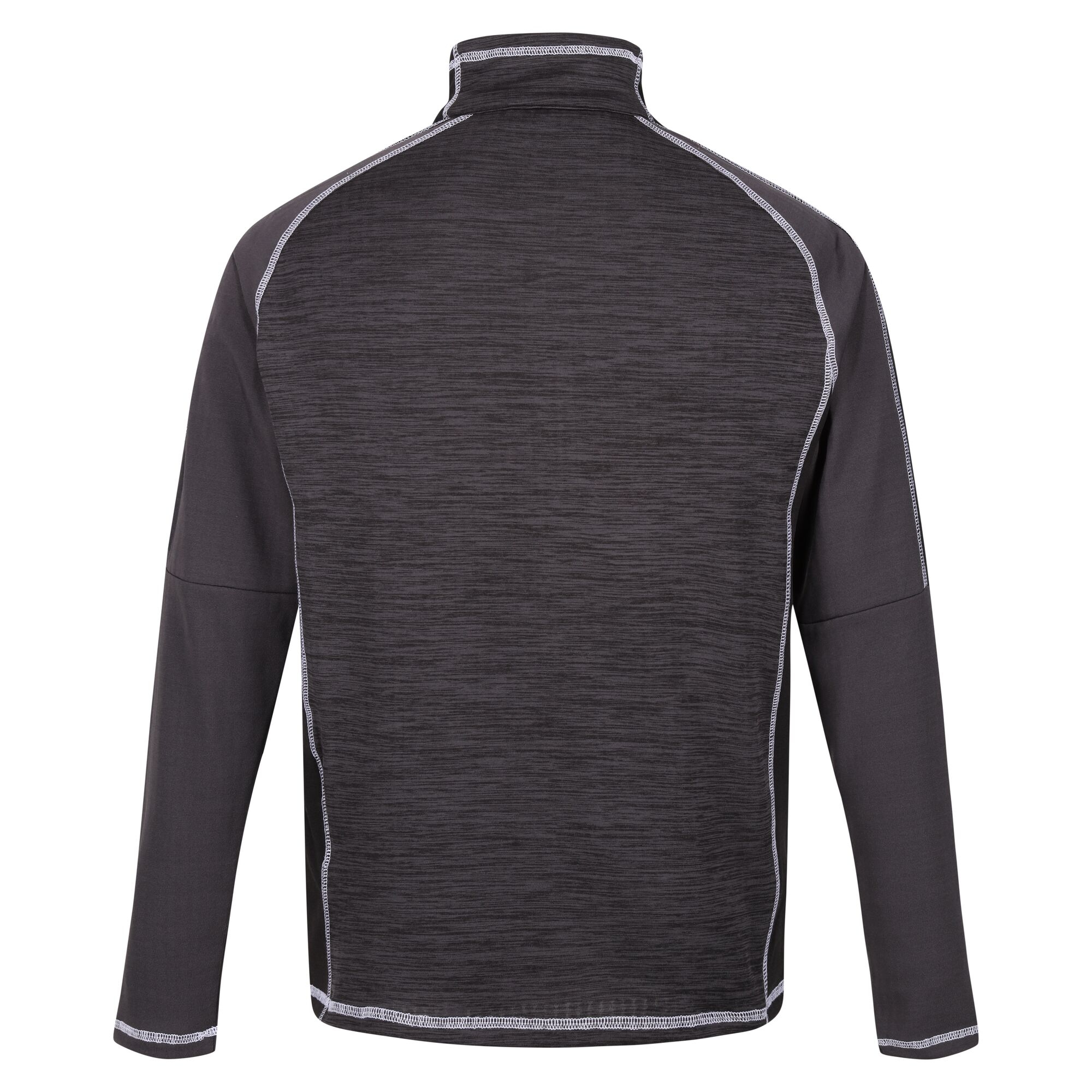 Men's Hepley Half Zip Lightweight Fleece | Ash Black