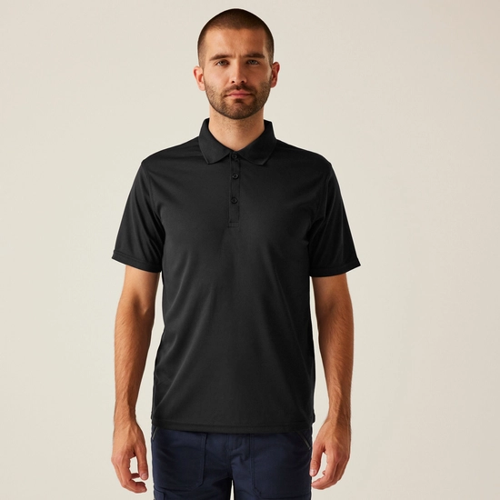 Men's Pro Wicking Polo | Black