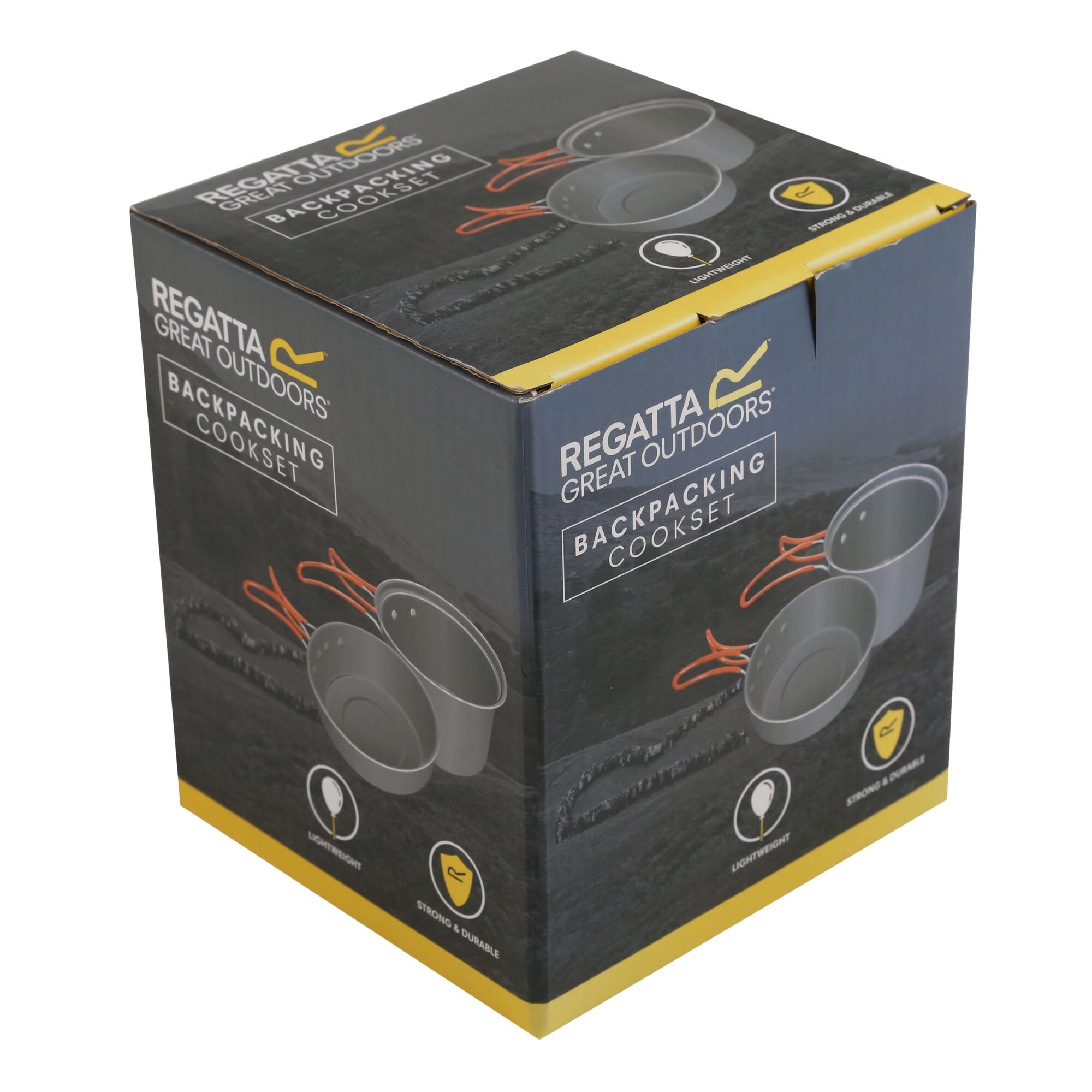 Backpacking Cookset with Storage Bag | Grey