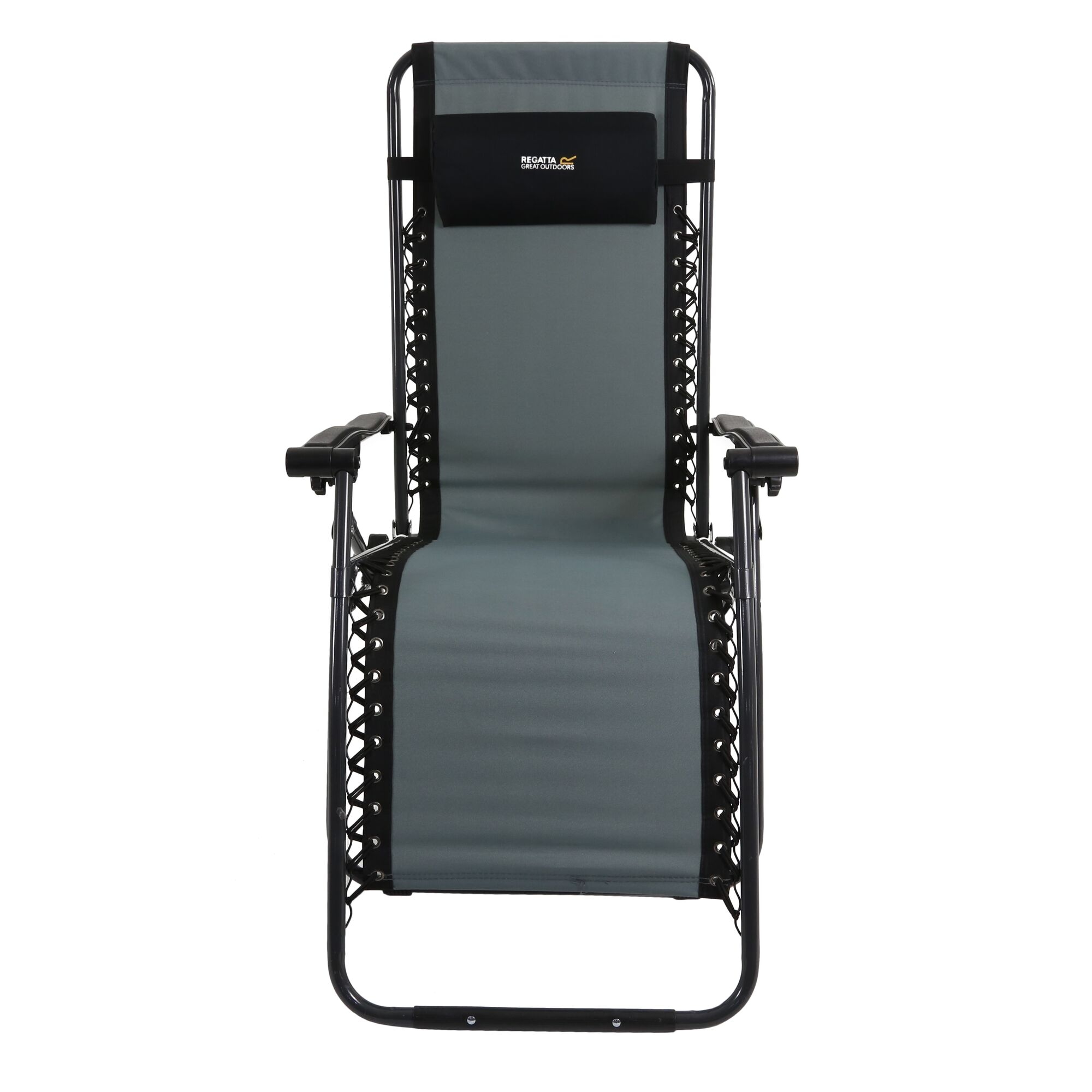 Colico Reclining Lounge Chair | Black Seal Grey