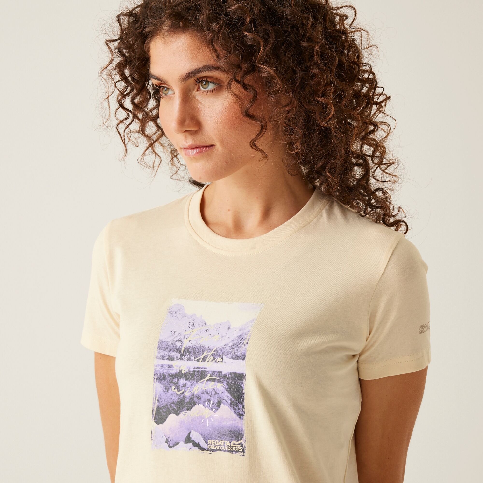 Women's Filandra VX T-Shirt | Light Vanilla Photographic